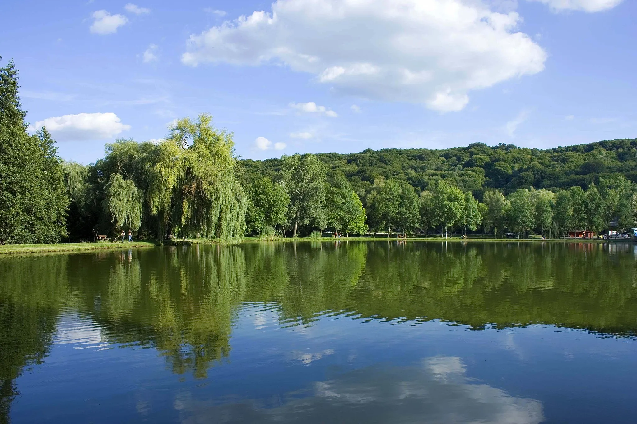 Photo showing: Abaliget, Horgász-tó