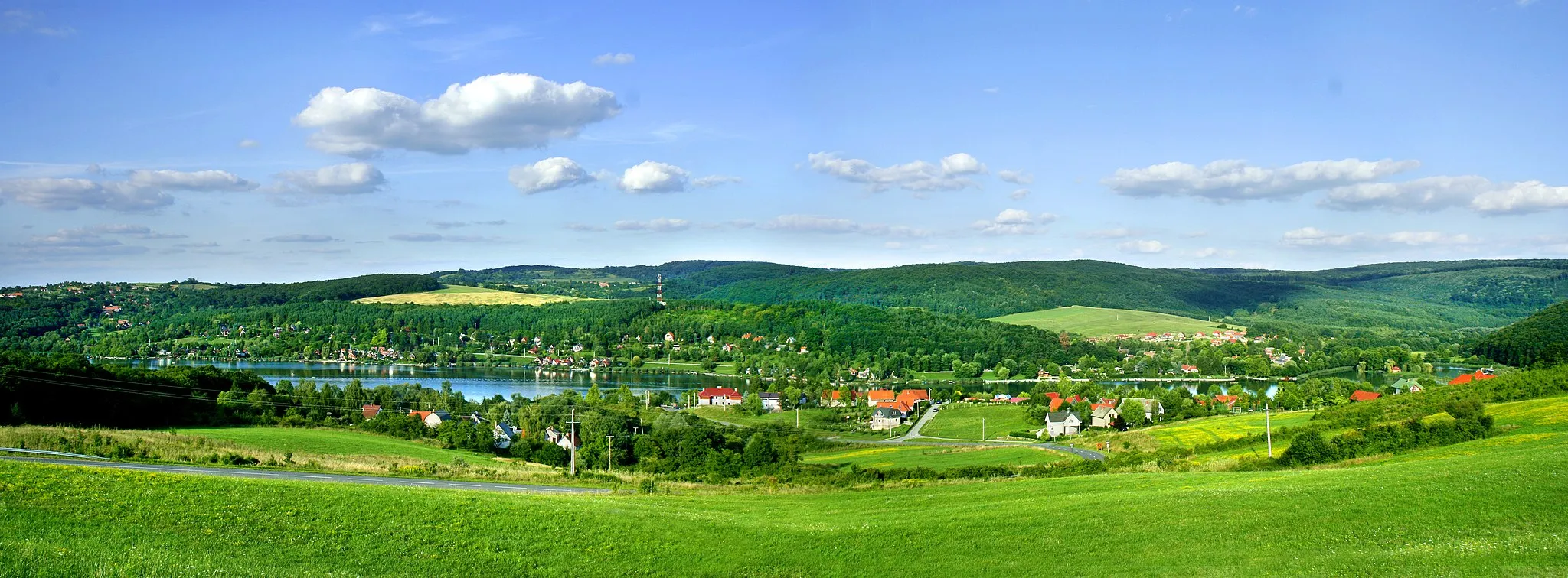 Photo showing: Orfű - panoráma