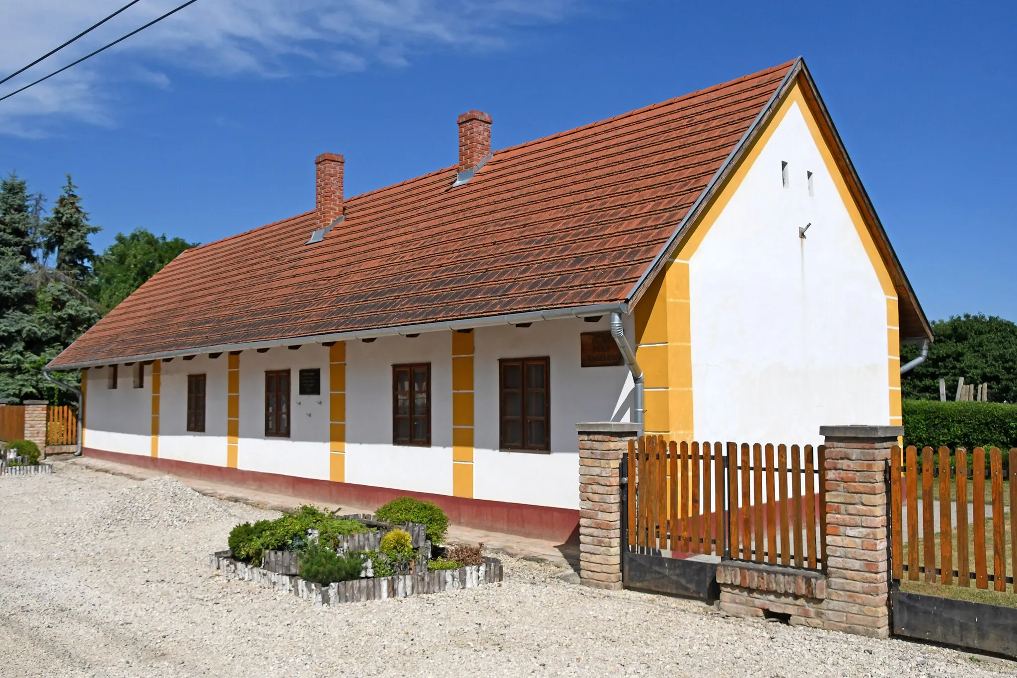 Photo showing: Béla Vikár Memorial House in Hetes, Hungary