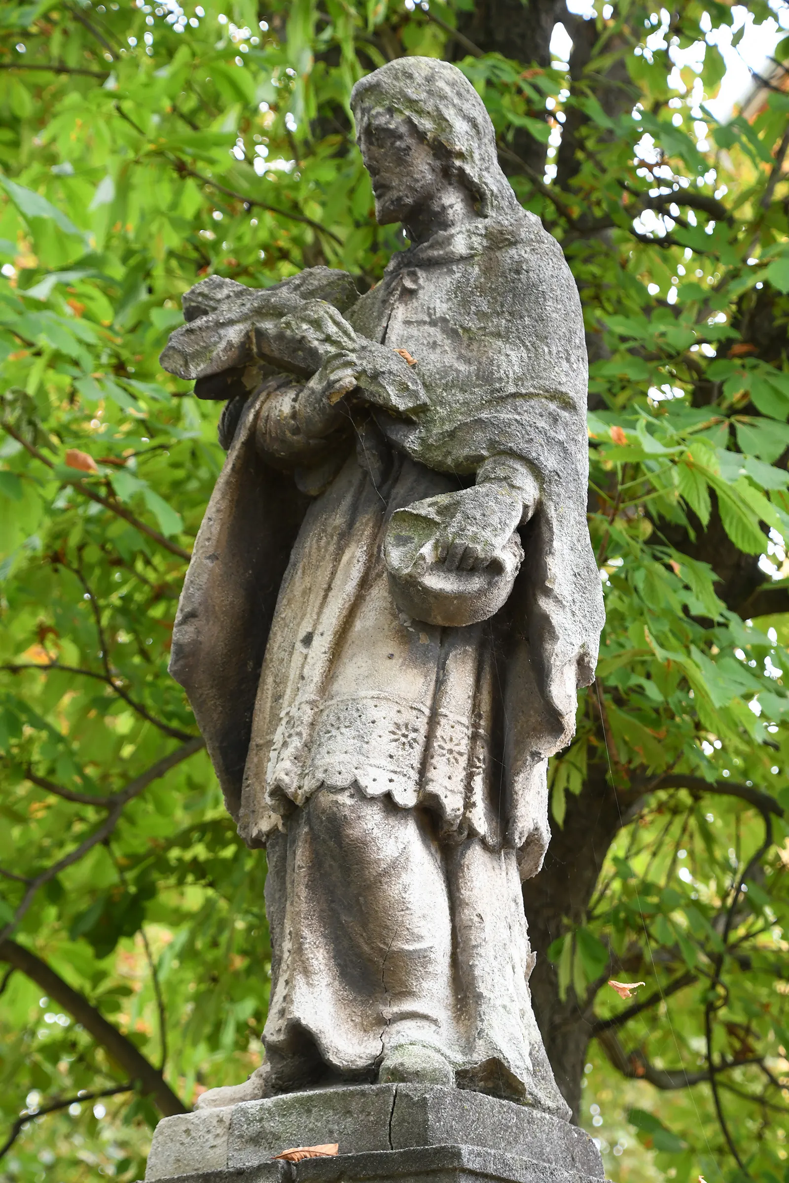 Photo showing: Statue of John of Nepomuk (Ságvár)