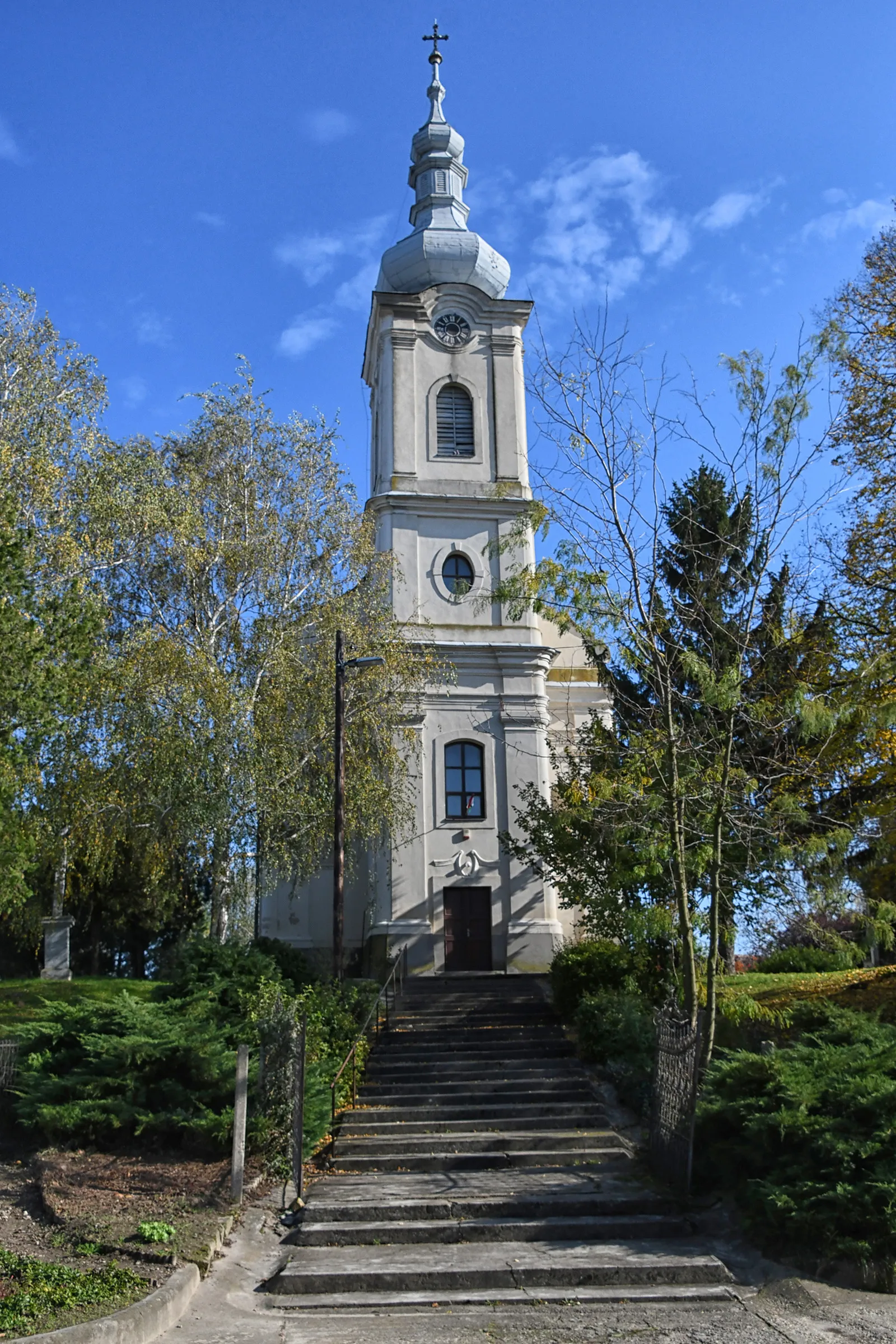 Photo showing: Roman Catholic church in Regöly