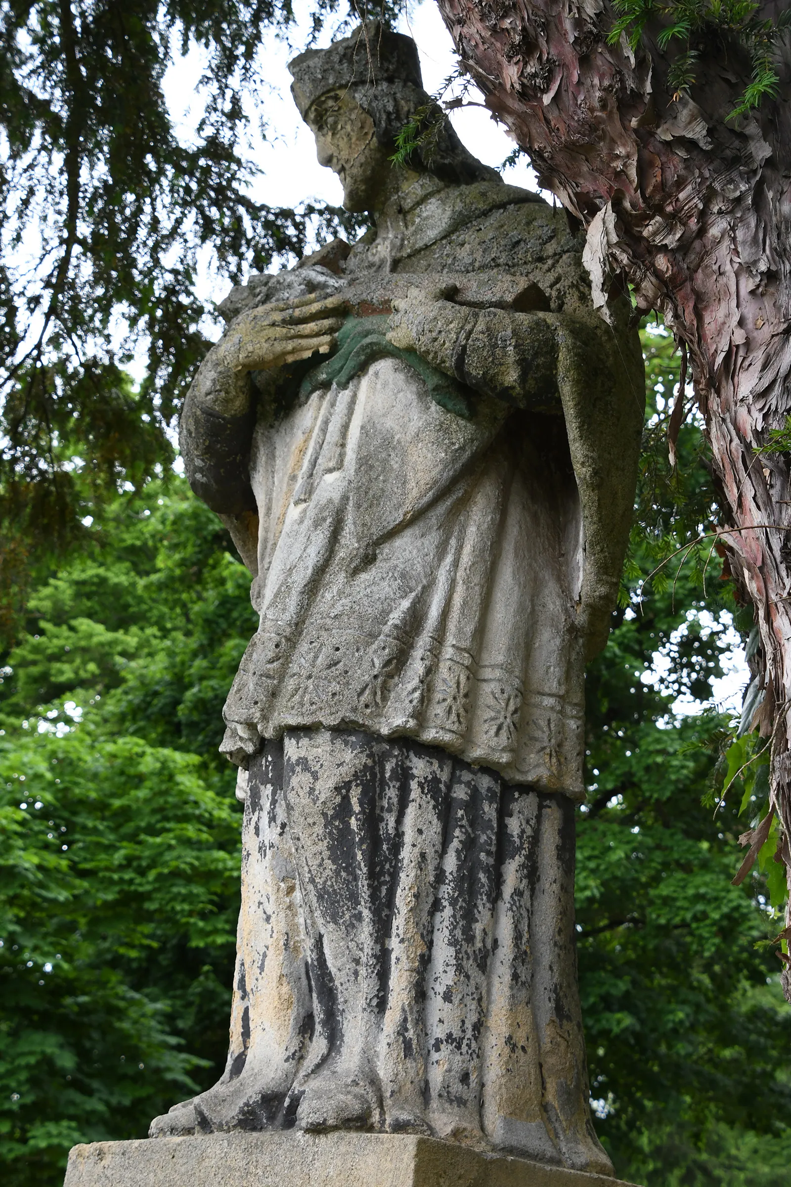 Photo showing: Statue of Saint John of Nepomuk in Ötvöskónyi, Hungary