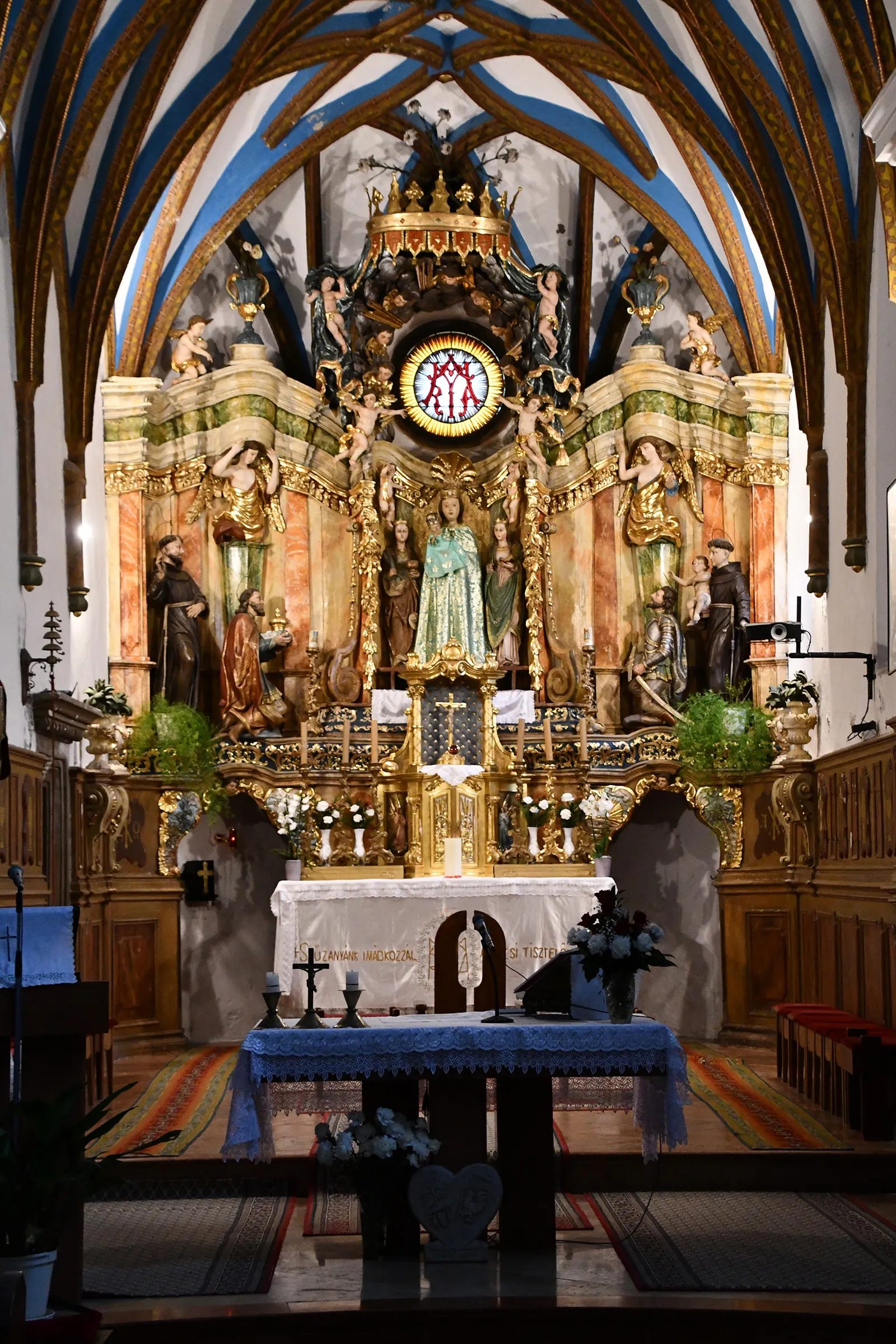 Photo showing: Altar of Our Lady (Andocs, Our Lady church)