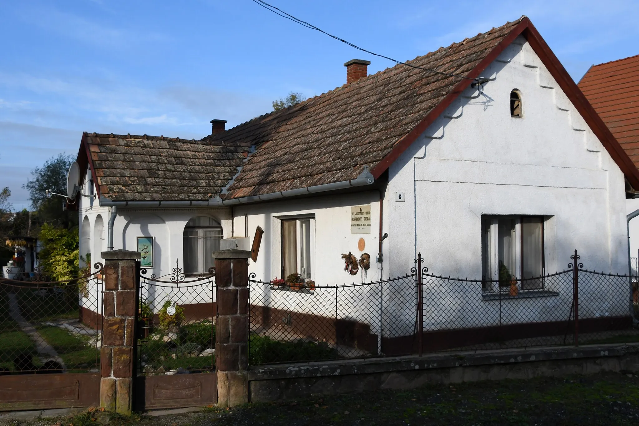 Photo showing: Gárdonyi house in Szőlősgyörök