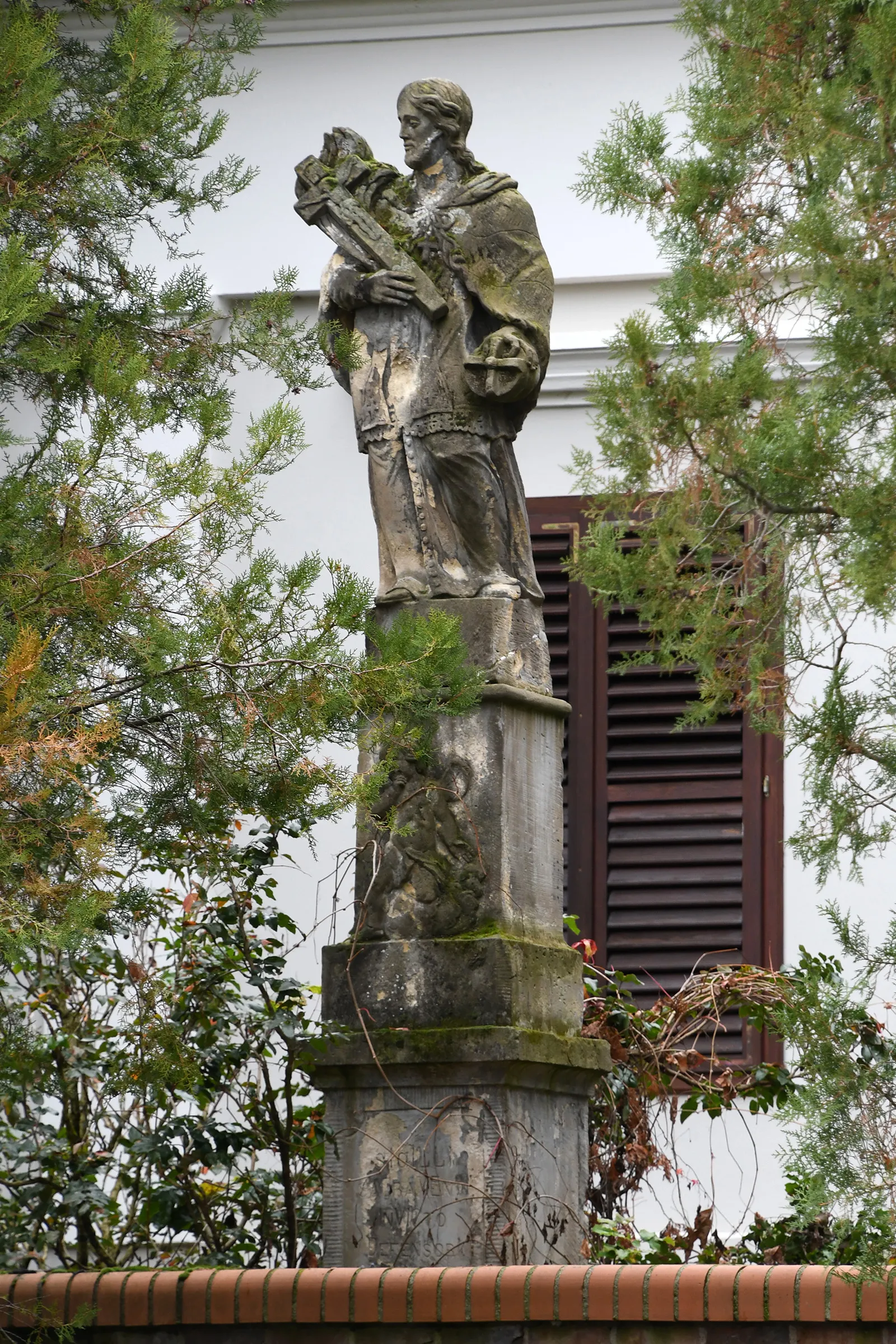 Photo showing: Statue of John of Nepomuk in Taszár