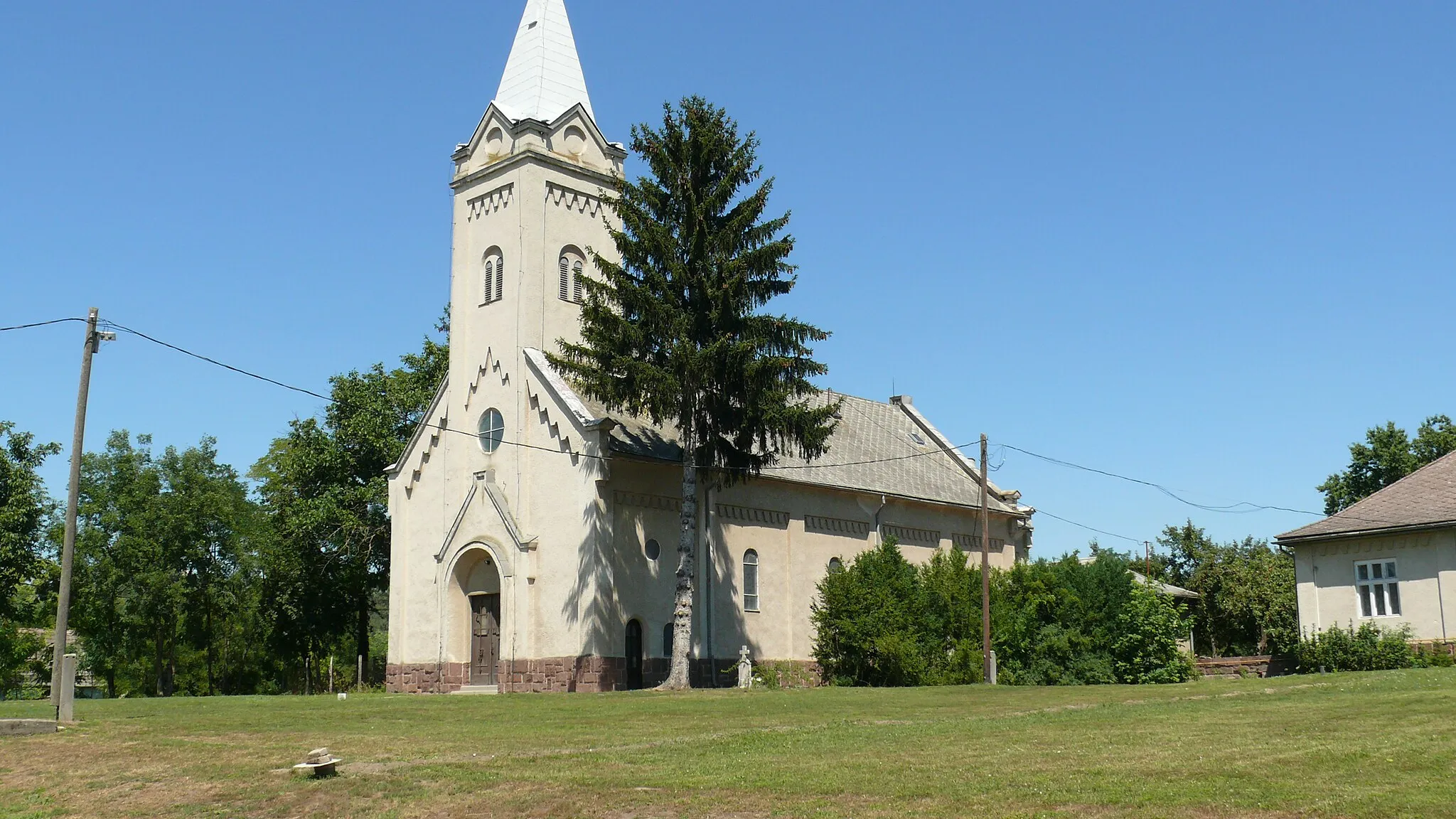 Photo showing: Mezőszilas, templom II.