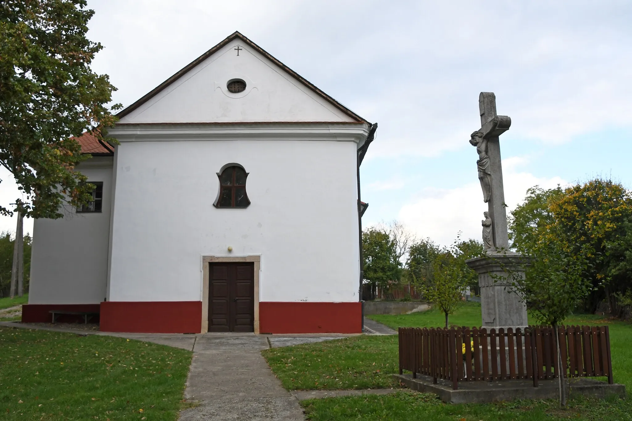 Photo showing: Roman Catholic chapel in Kéty, Hungary