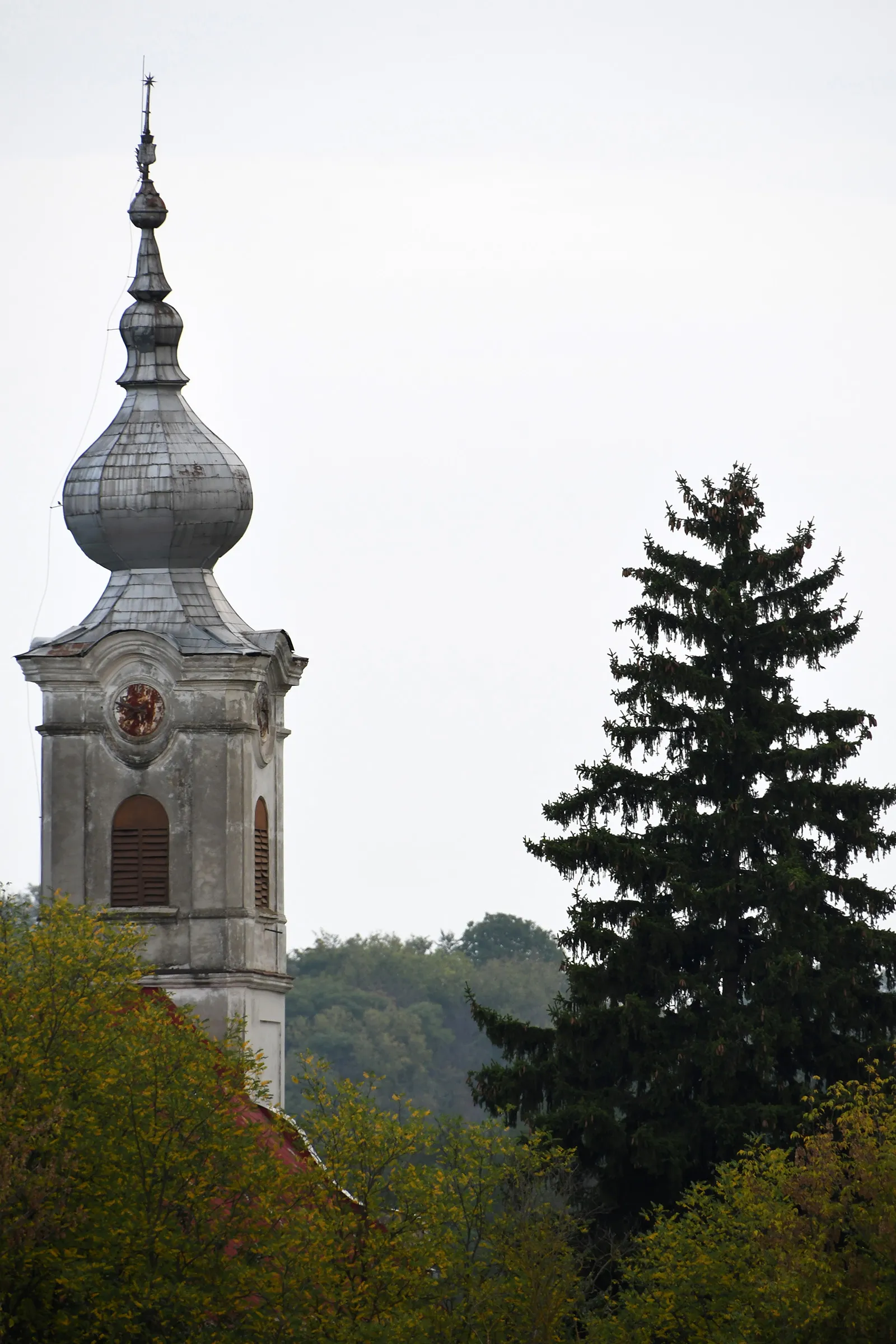 Photo showing: Lutheran church in Kéty, Hungary