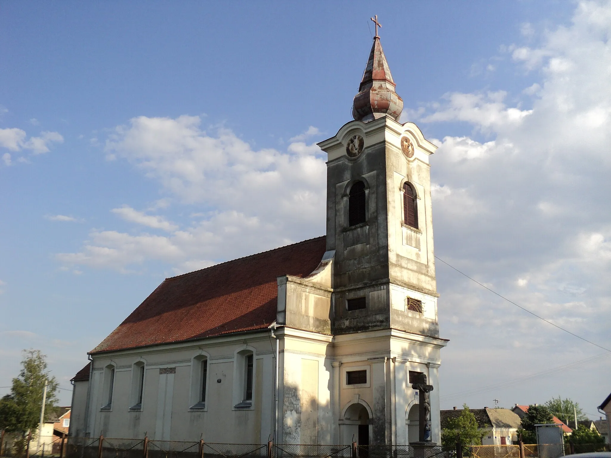 Photo showing: Church of St. Peter and Paul in Marijanci.