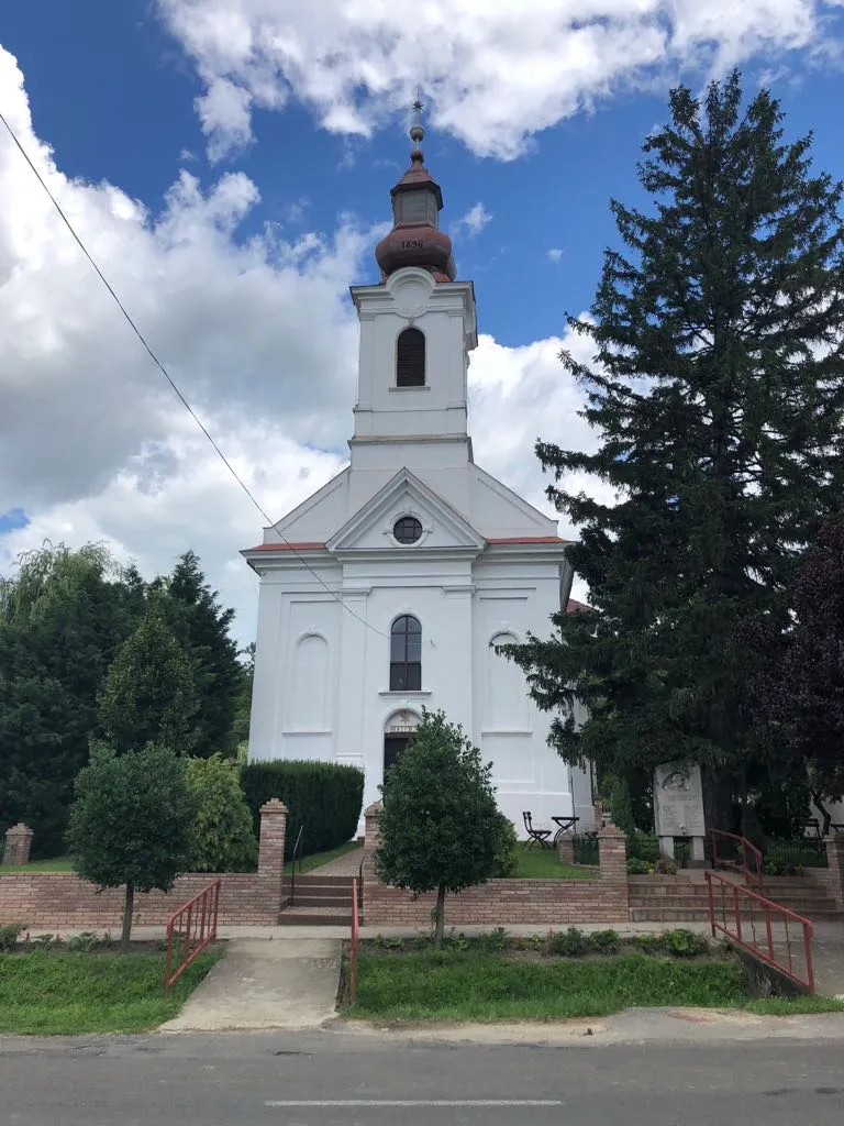 Photo showing: Reformed church in Szólád (built in 1896)