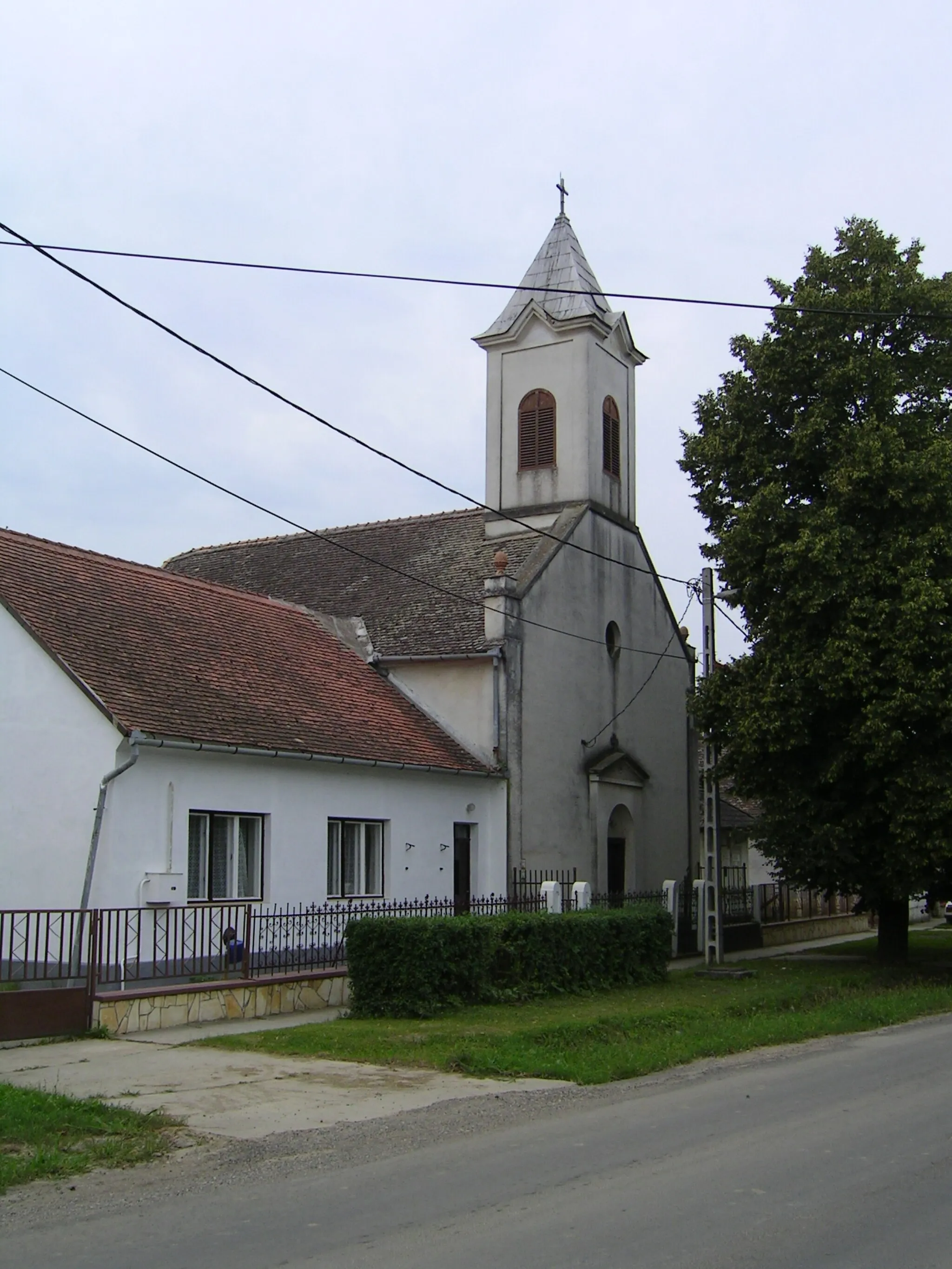 Photo showing: Lutheran church in Borjád in Kossuth Lajos street, Hungary