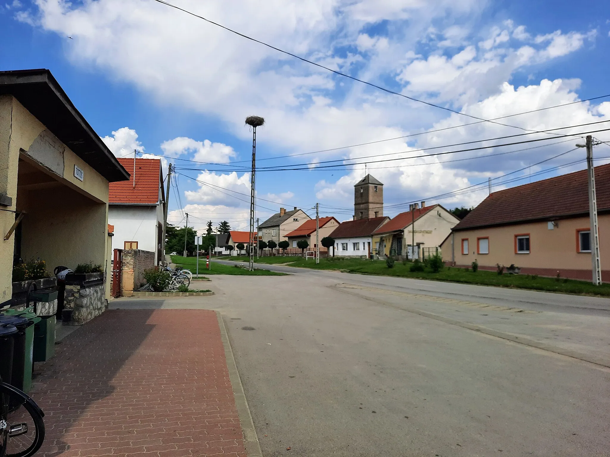 Photo showing: Töttös, buszforduló 2022