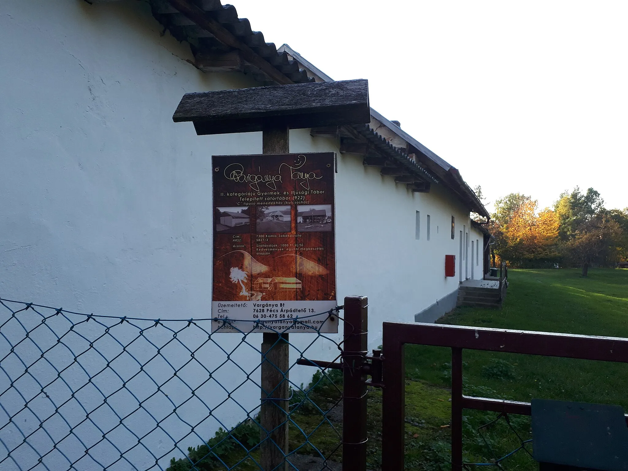 Photo showing: Rockenbauer Pál Dél-Dunántúli Kéktúra pecsételőhely