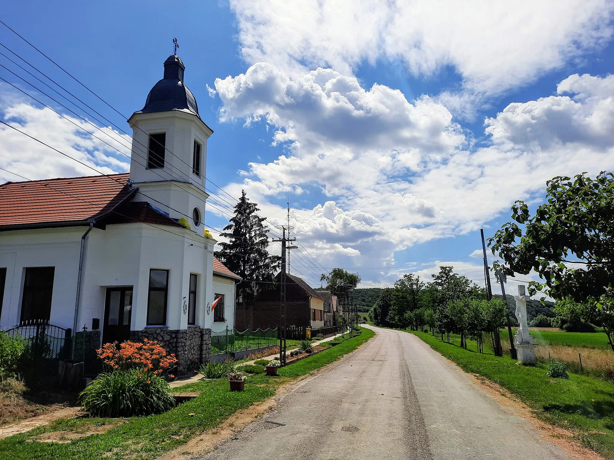 Photo showing: Horváthertelend, utcakép