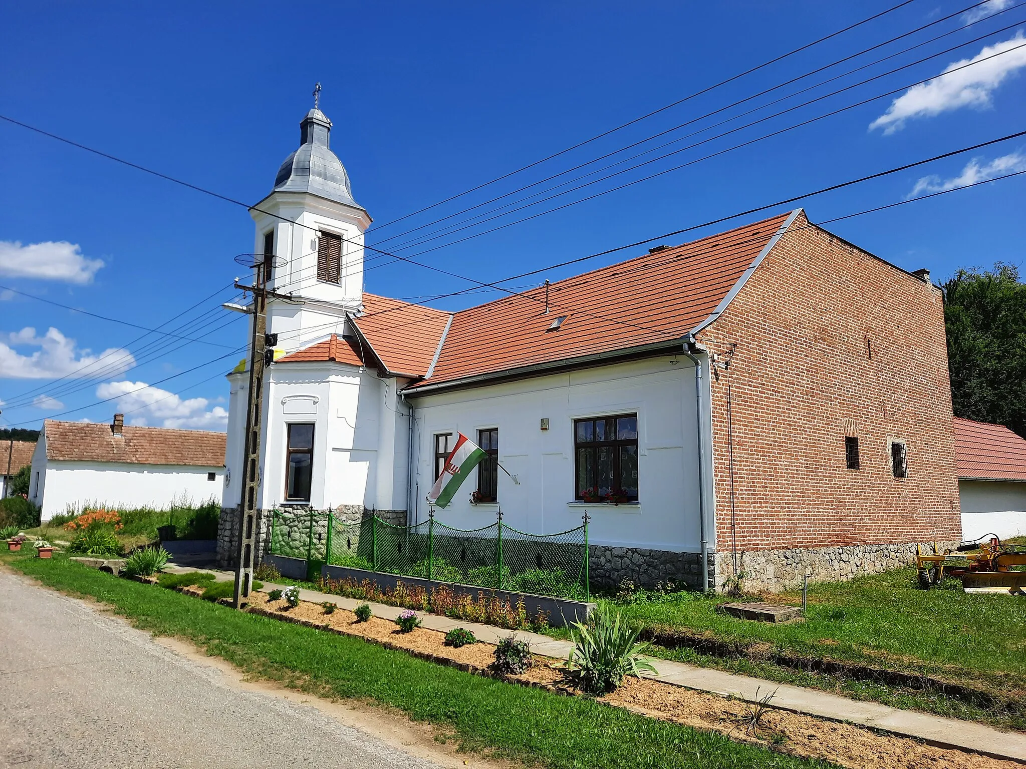 Photo showing: Horváthertelend, egykori templom