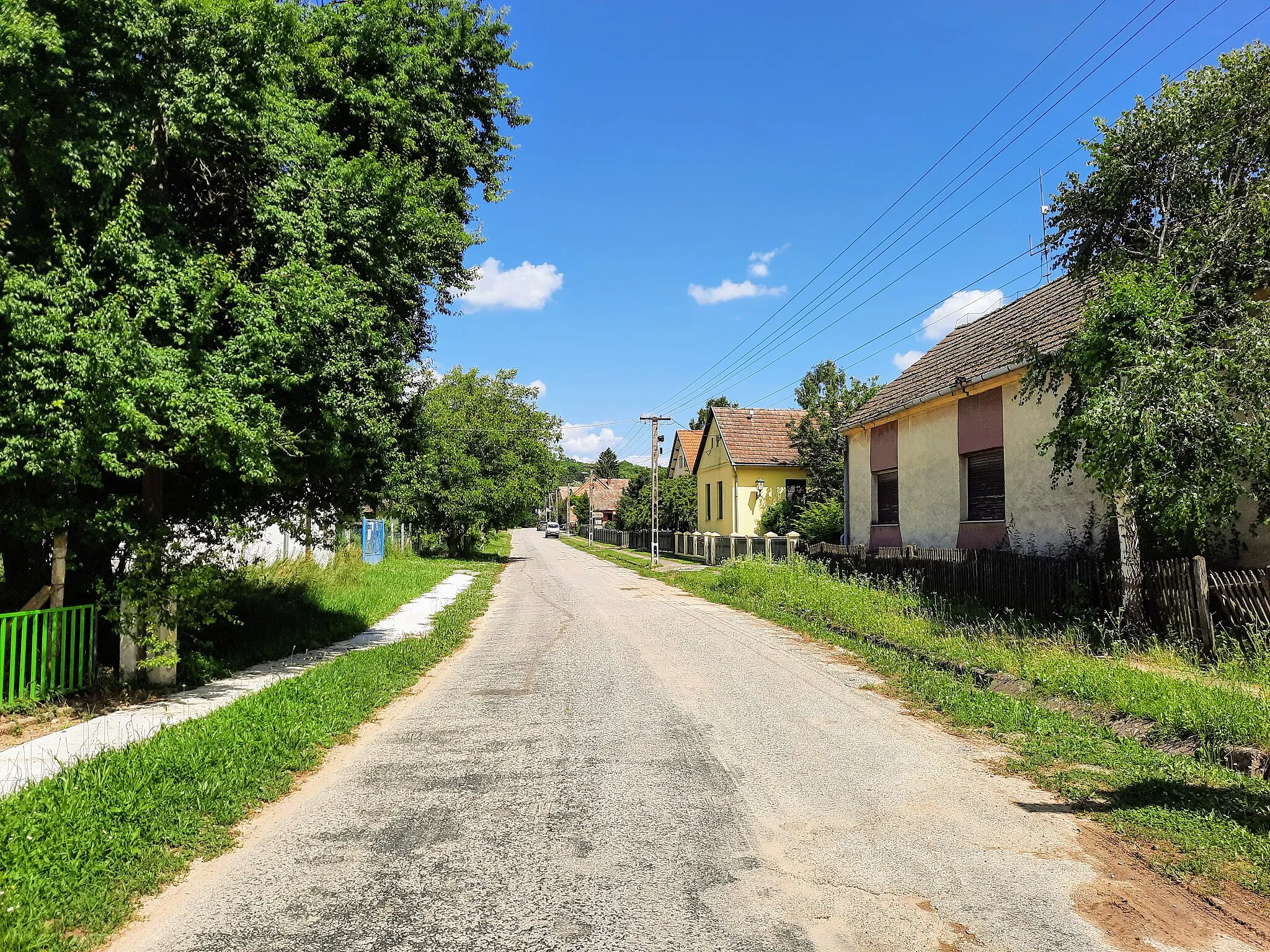 Photo showing: Horváthertelend, utcakép