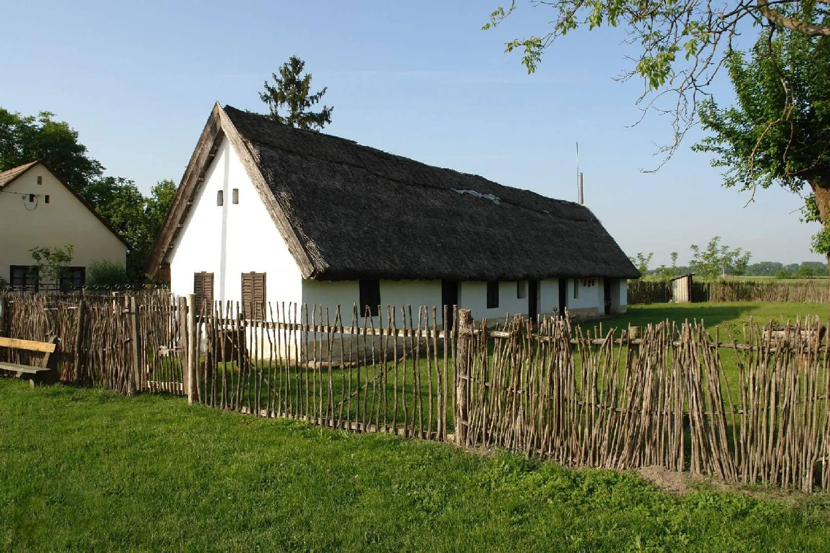 Photo showing: Kásád, horvát tájház