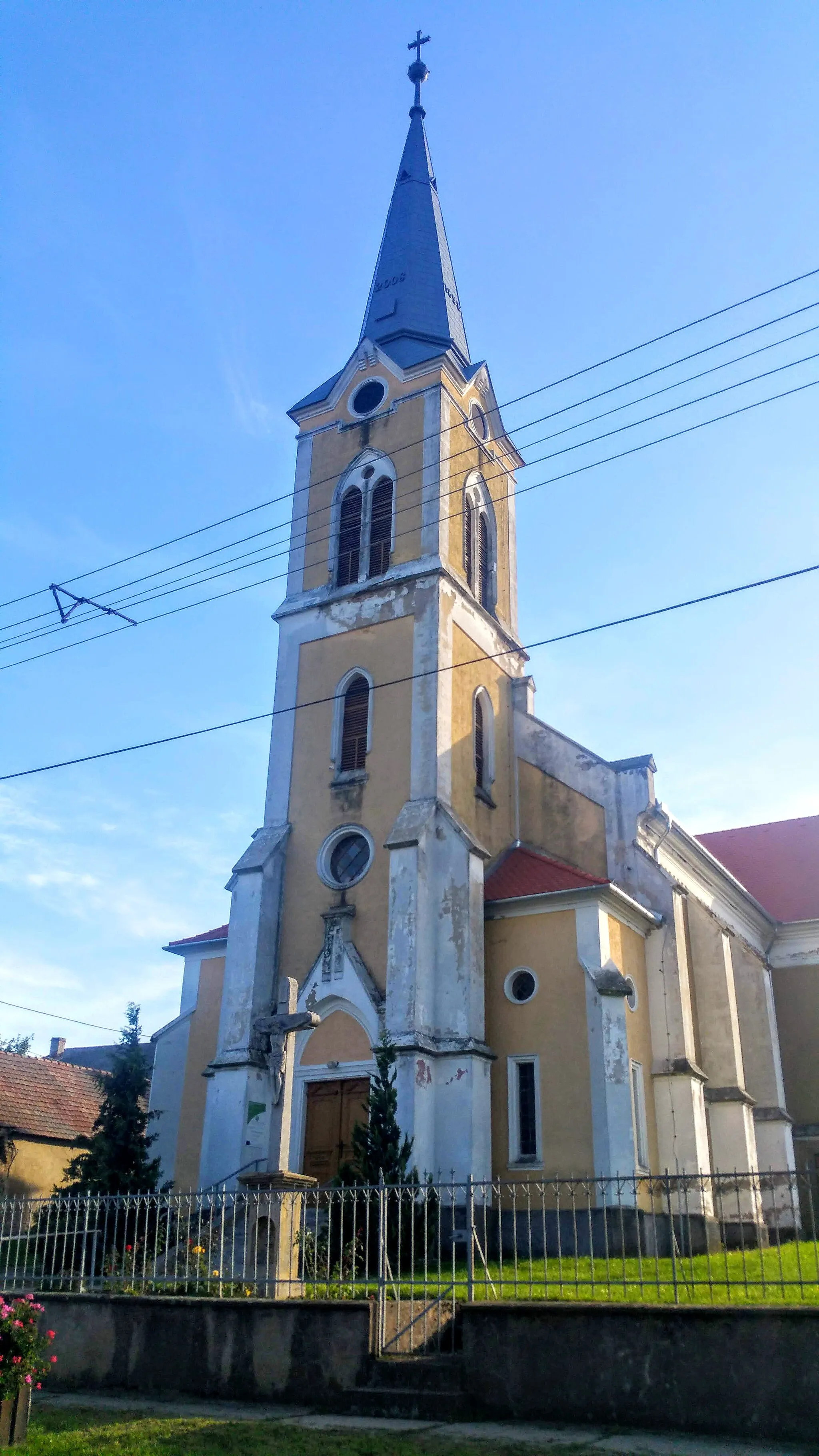 Photo showing: Berkesd, Szeplőtelen fogantatás római katolikus templom
