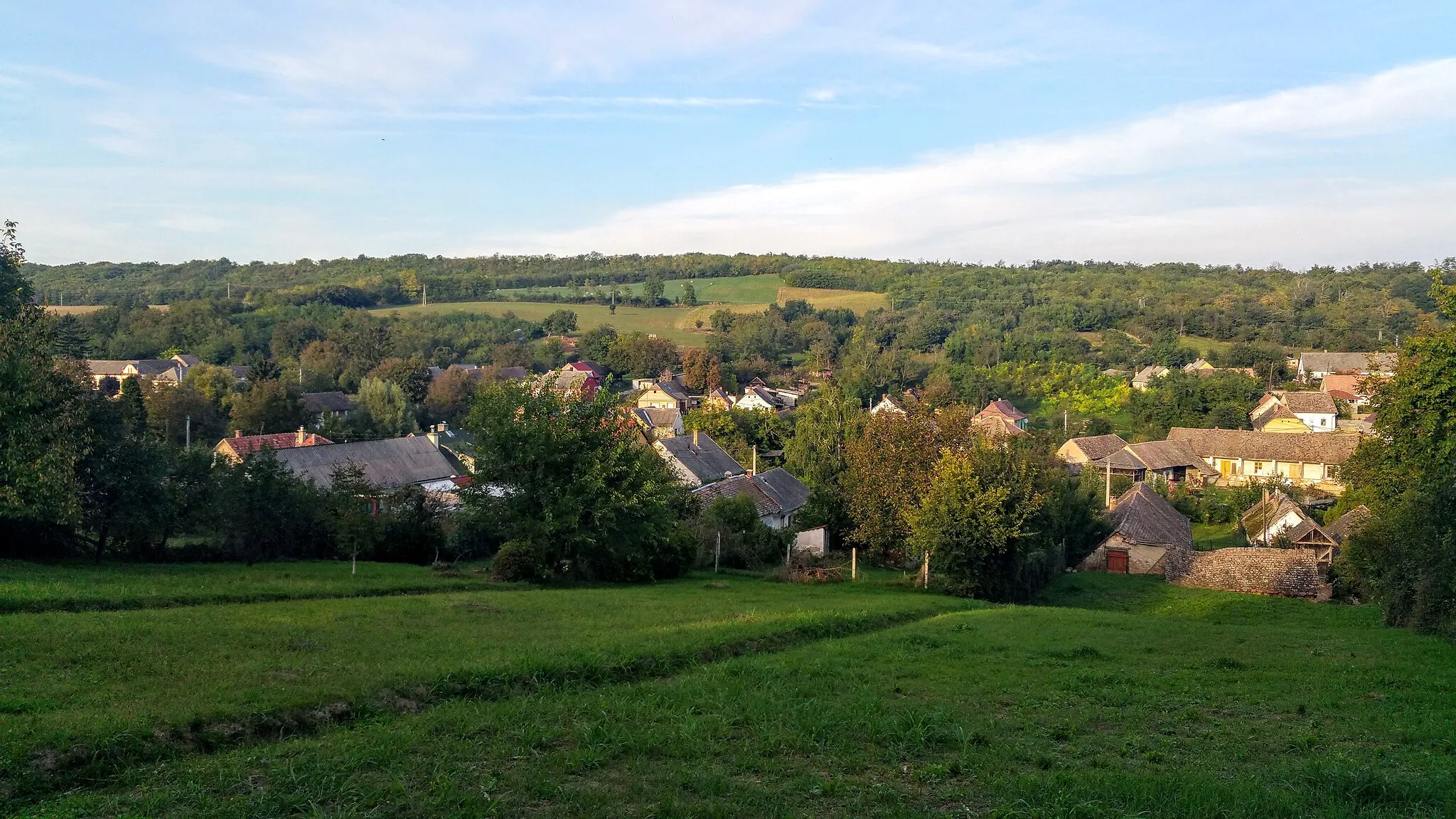 Photo showing: Szilágy, látkép