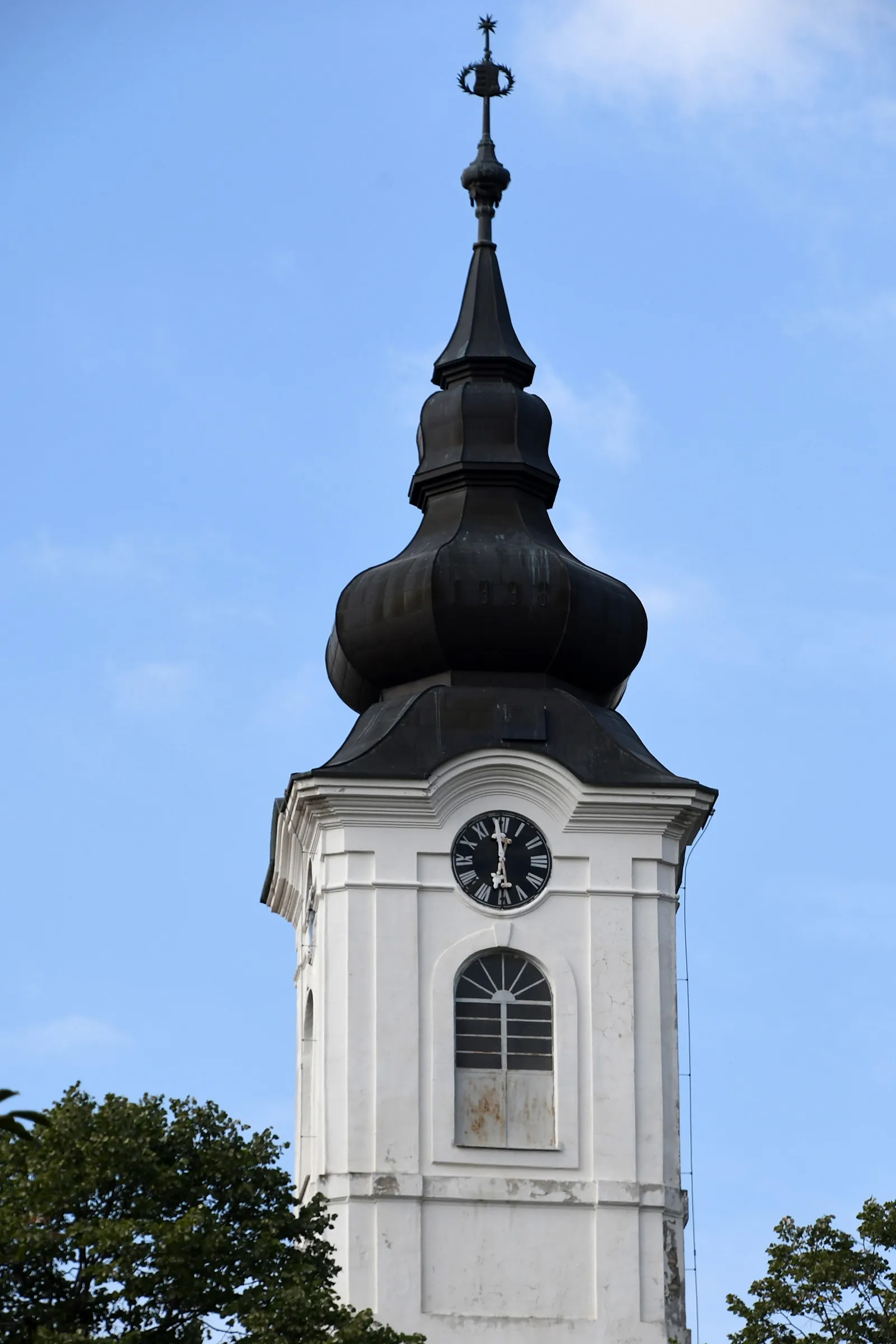 Photo showing: Lutheran church in Mucsfa, Hungary