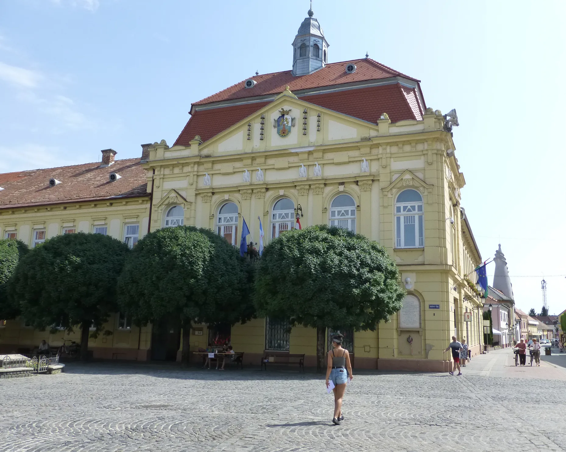 Photo showing: Townhall of Szigetvár