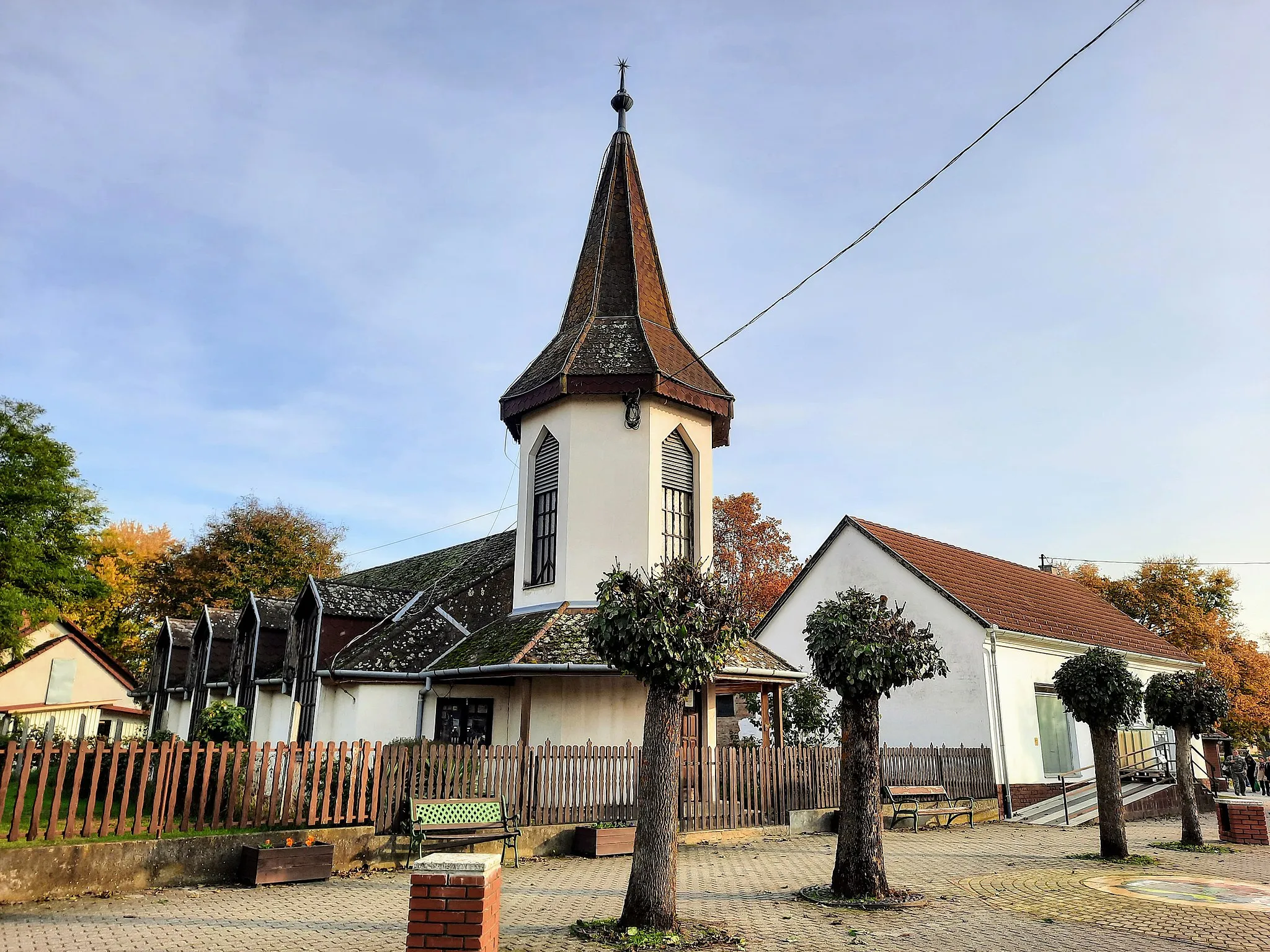 Photo showing: Drávaszabolcs, református templom