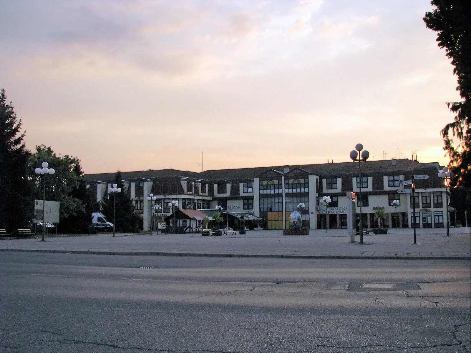 Photo showing: Center of Đurđevac, Croatia