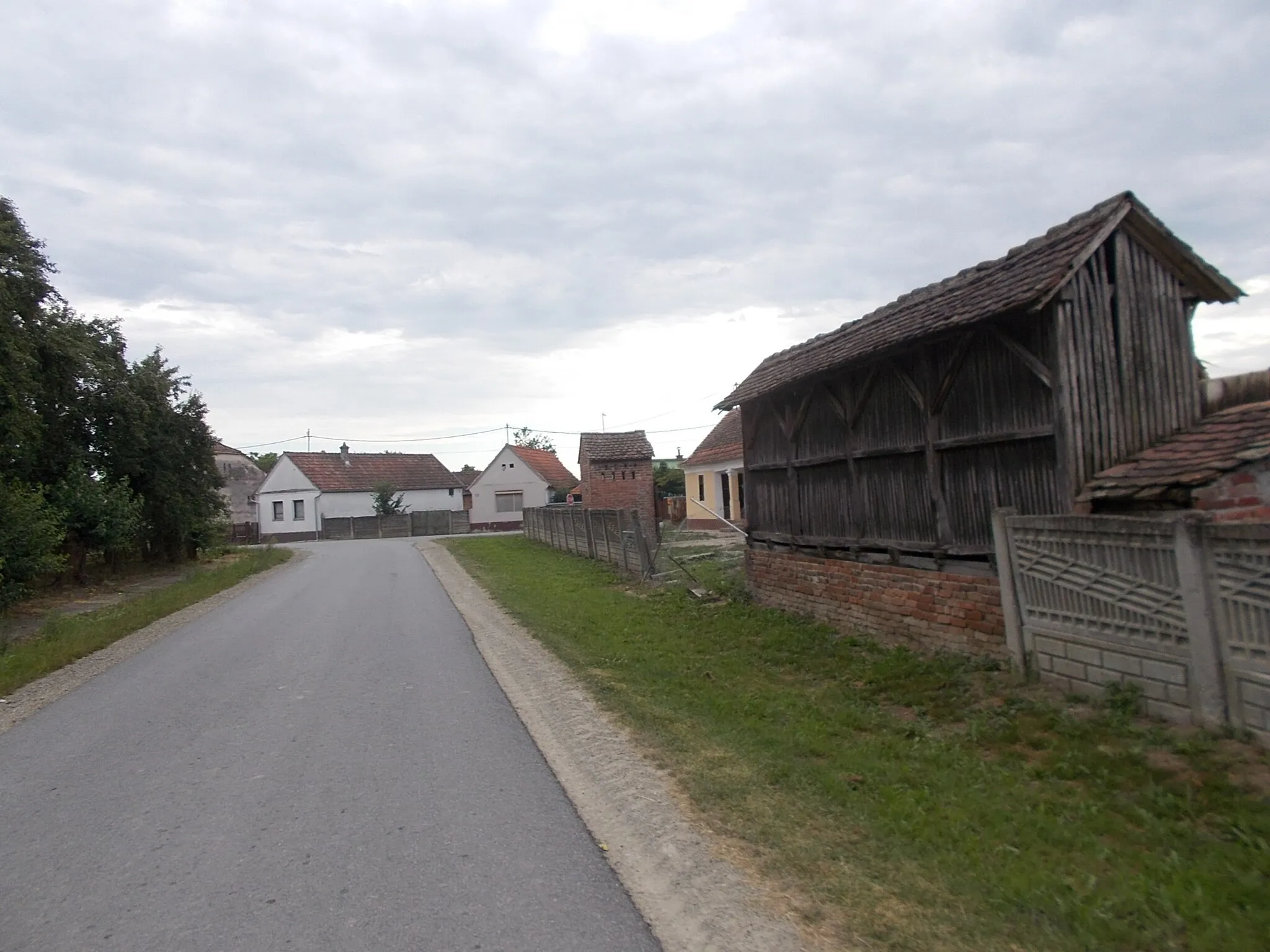 Photo showing: Main street in kapelna.