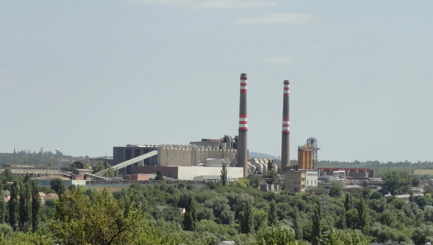 Photo showing: Thermal power station - Pécs (Baranya County, Hungary)