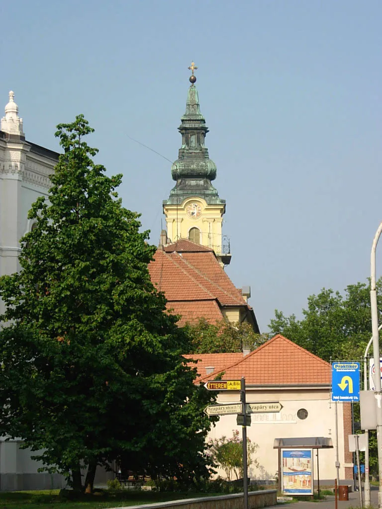 Photo showing: The Catholic Church in Szolnok, Hungary.