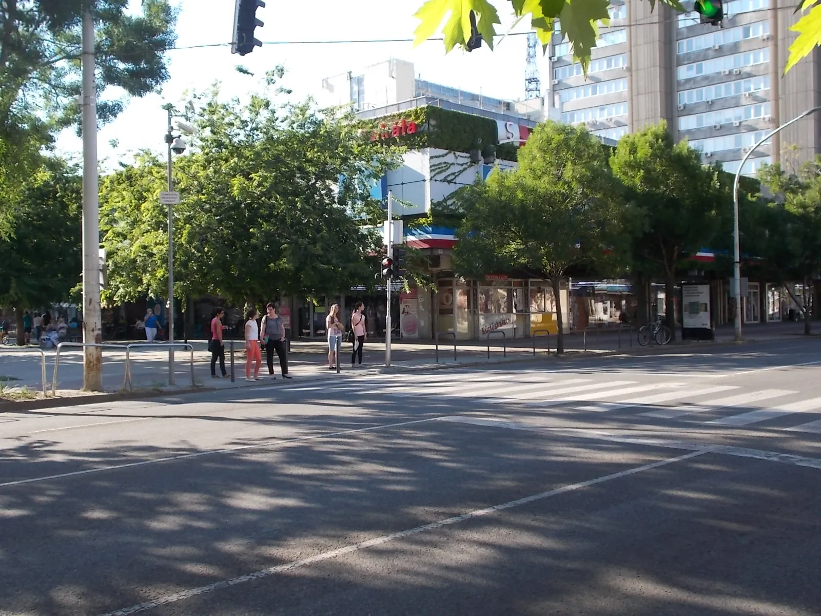 Photo showing: : Skála Szolnok Shopping Center. - Boldog Sándor István Blvd., Szolnok, Jász-Nagykun-Szolnok County, Hungary.