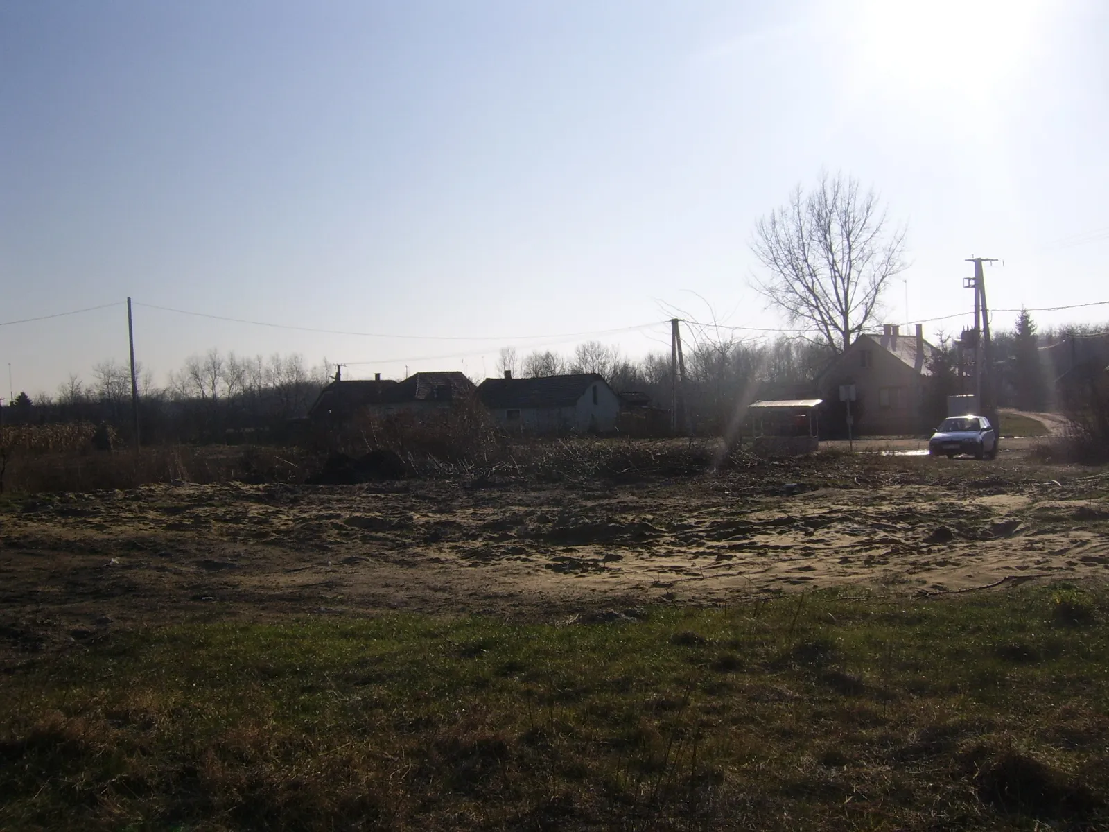 Photo showing: Demolished railway station of Abapuszta, Hungary