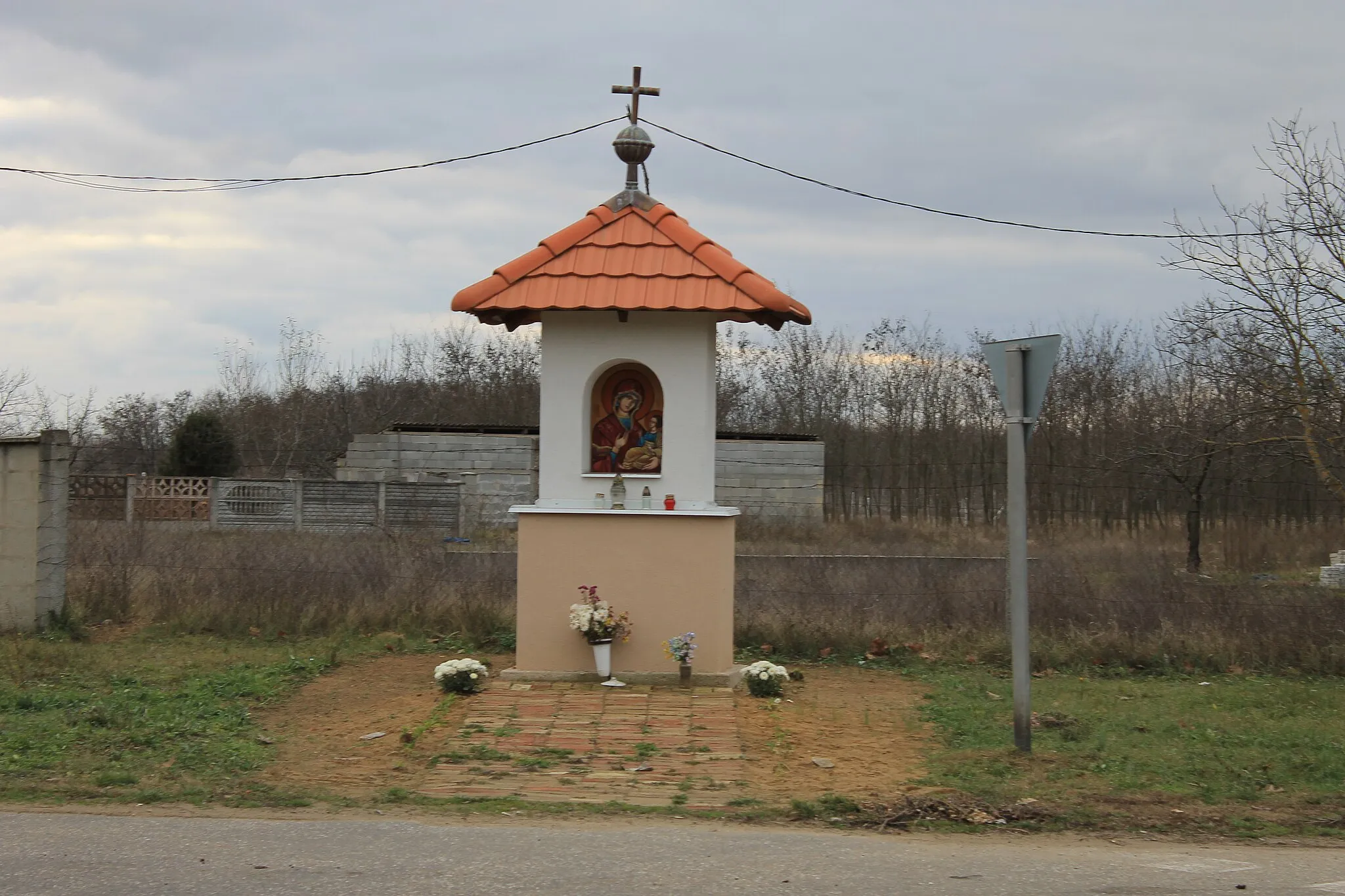 Photo showing: Memorial statue at Balkány, Görénypuszta, Hungary