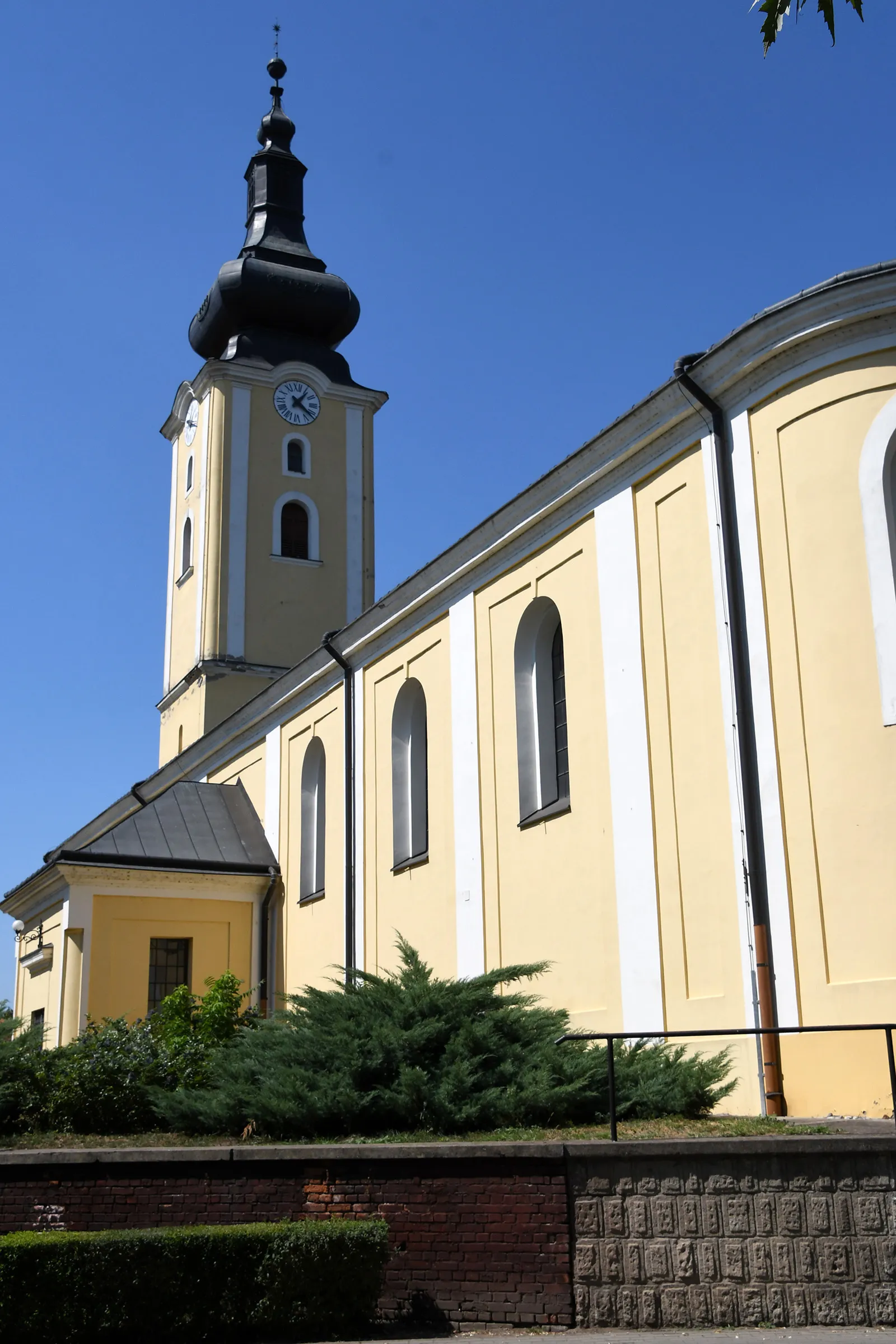 Photo showing: Calvinist church in Derecske, Hungary