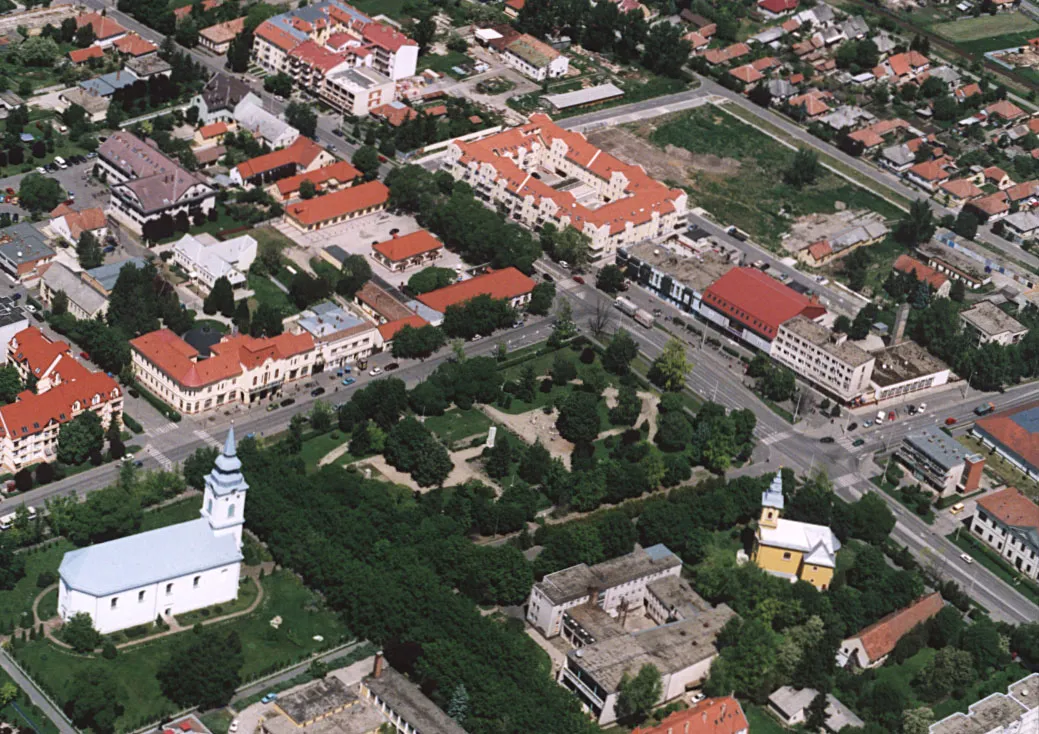 Photo showing: Kossuth Square, Balmazújváros - Hungary - Europe