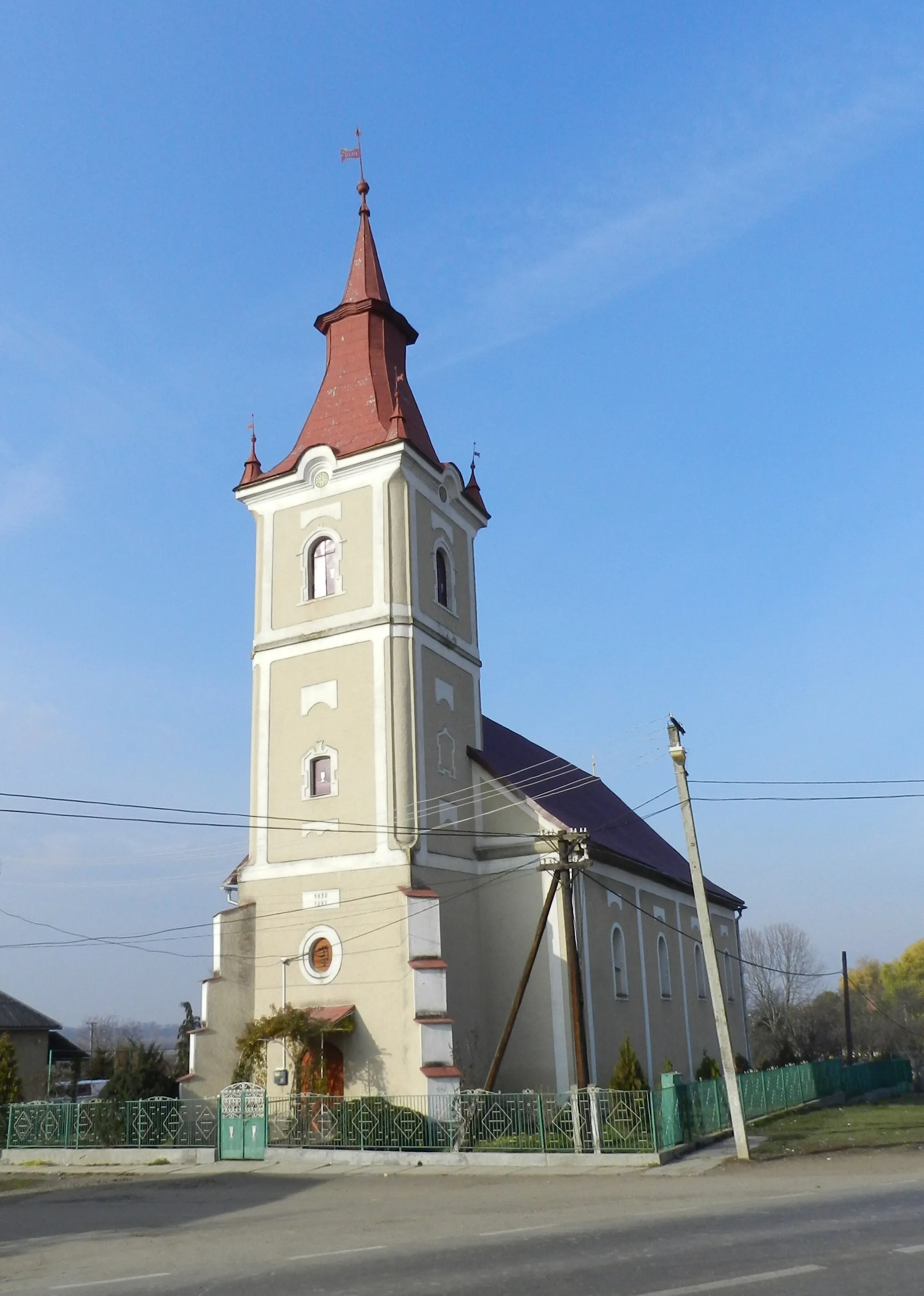 Photo showing: Реформатська церква, 1828 р.