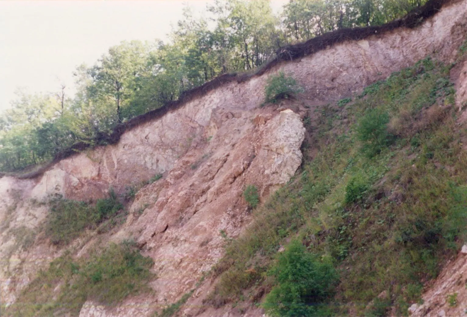 Photo showing: Quarry in Kálvária Hill, Solymár.
