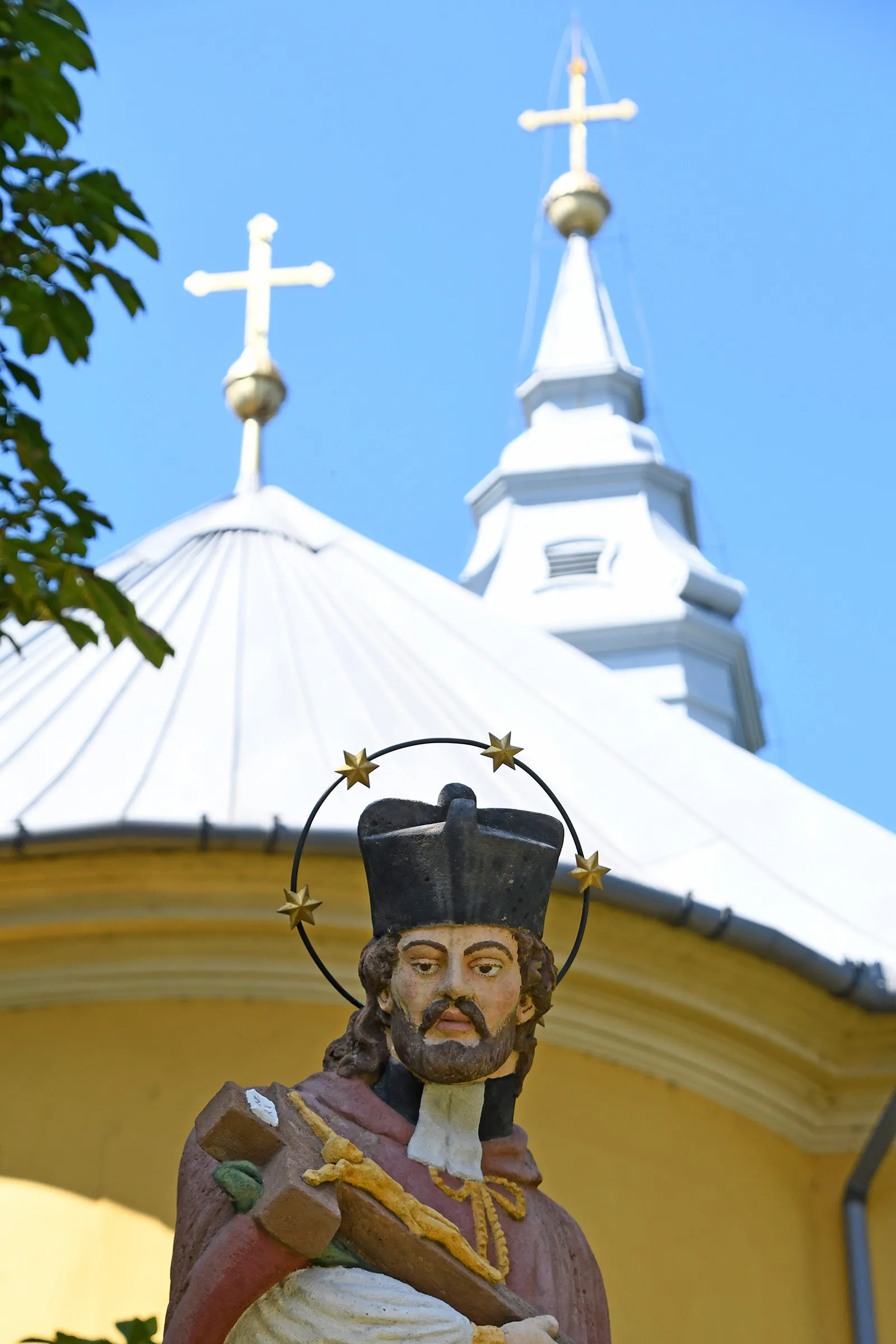 Photo showing: Statue of Saint John of Nepomuk in Balmazújváros, Hungary