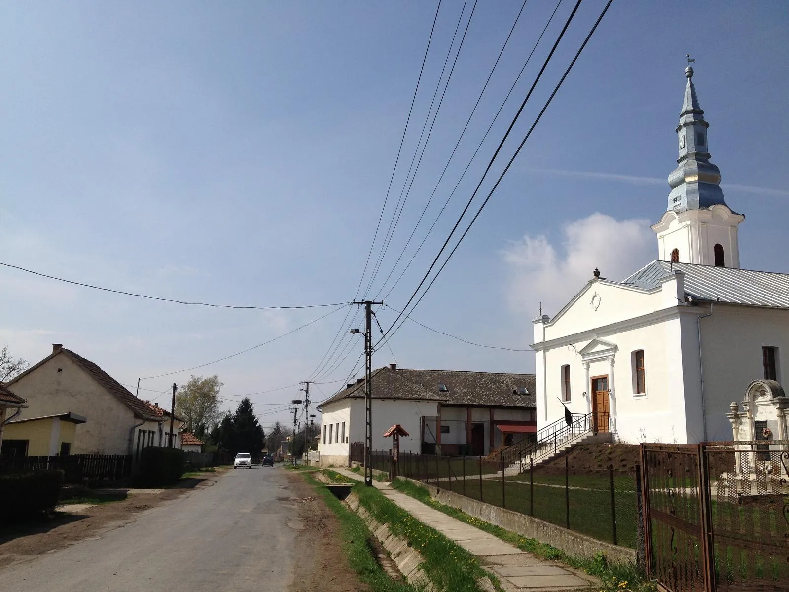 Photo showing: Village of Tiszaladány in Hungary