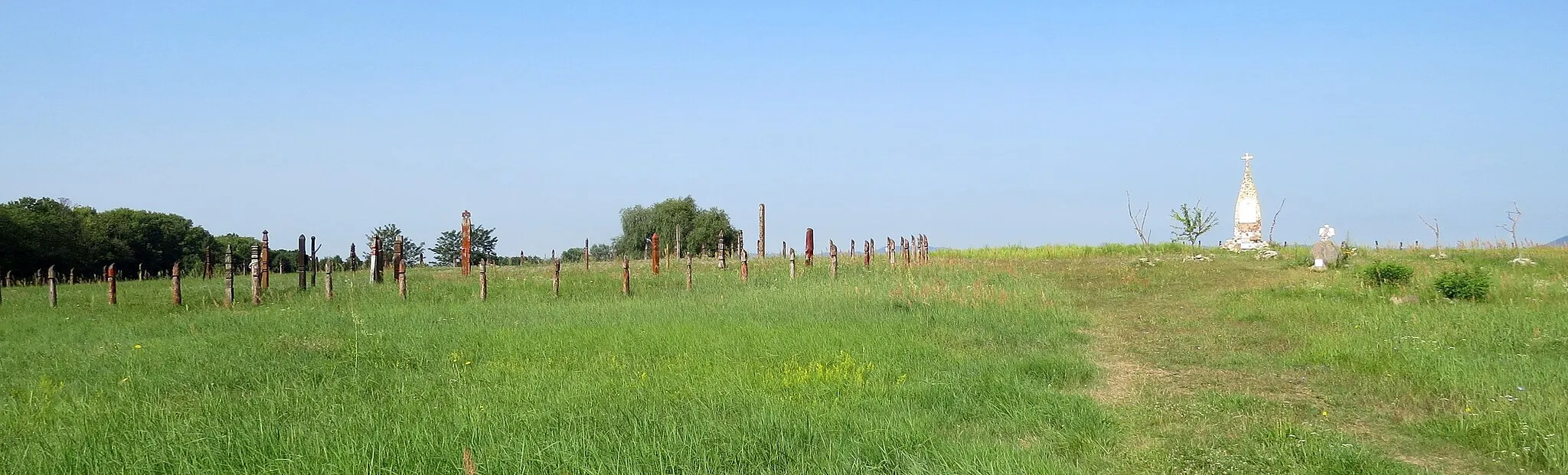 Photo showing: The entrance to the Karos Conquest-era cemetery. (Hungary, Karos, 2021)