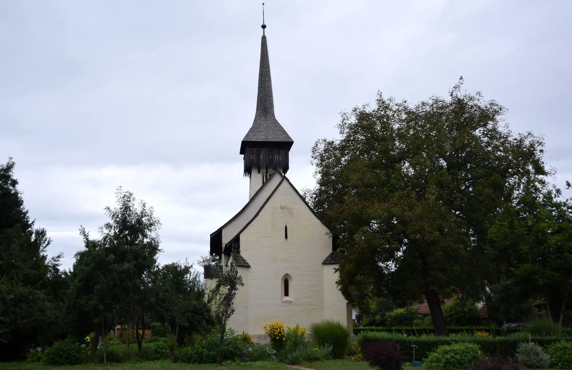 Photo showing: Reformed church in Csaroda, east