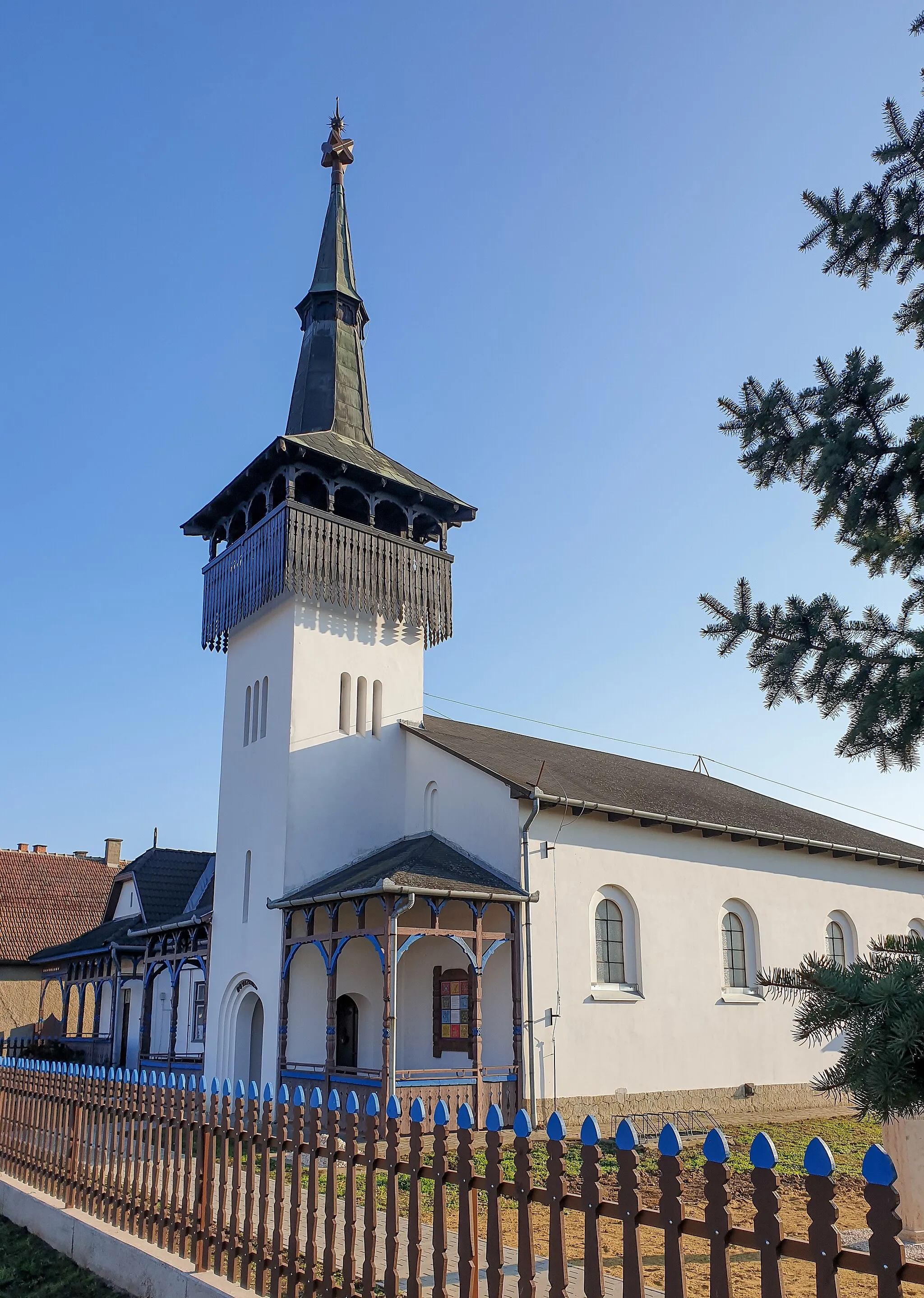 Photo showing: Az unitárius templom Kocsordon