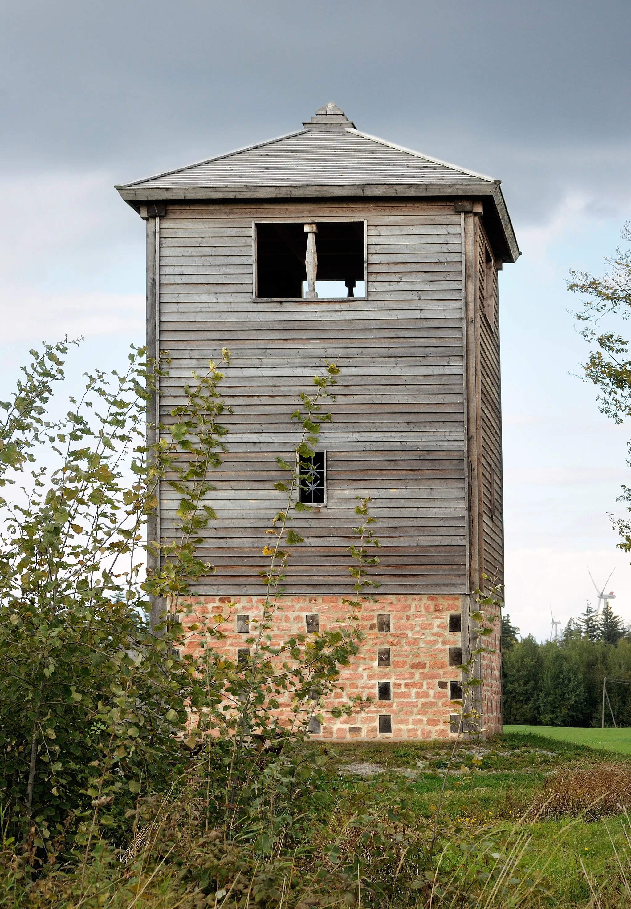 Photo showing: Limes tower Wp 10/15 „Im oberen Haspel“ next to Castellum Hainhaus.