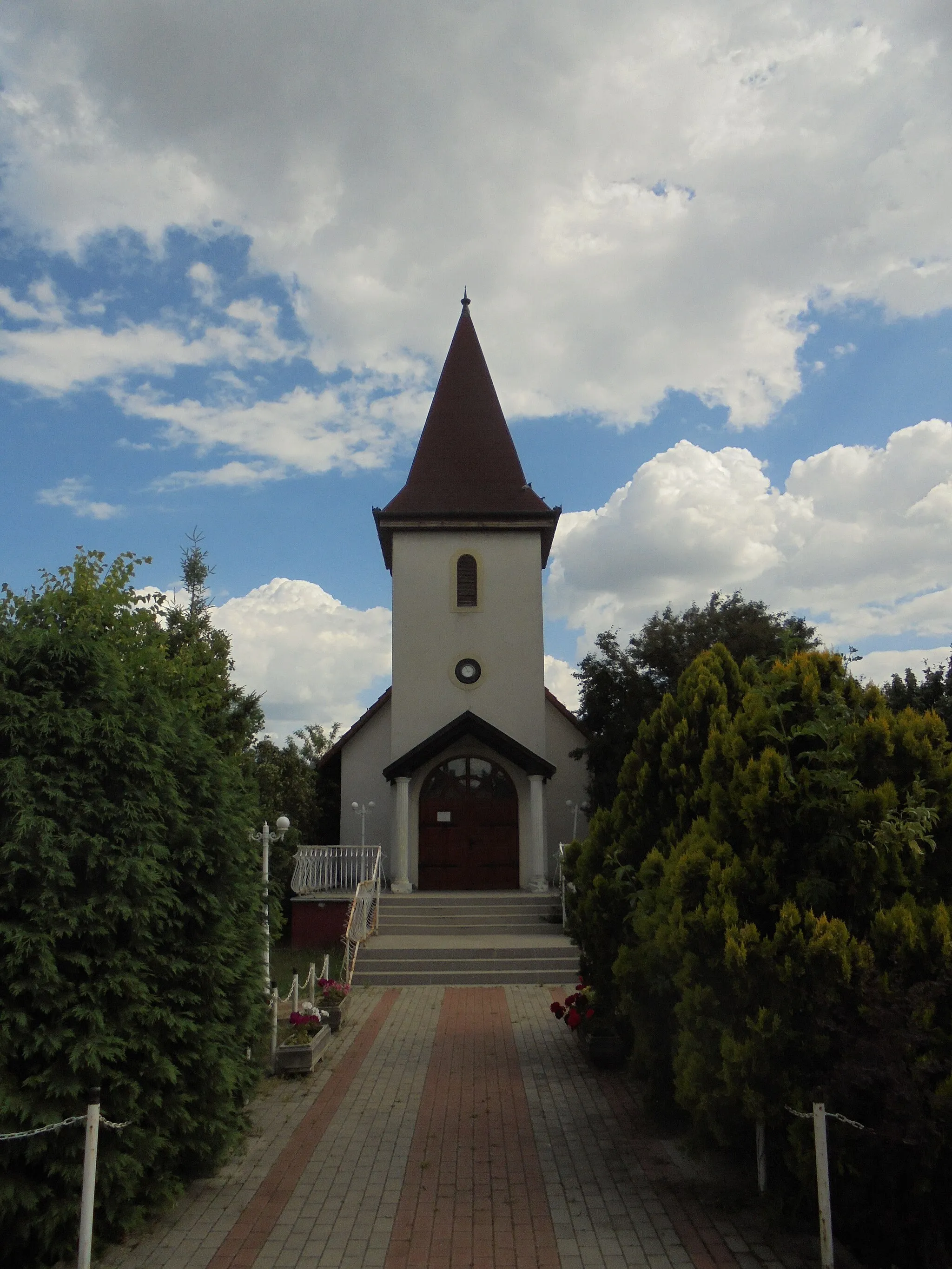 Photo showing: Rákócziújfalu, református templom