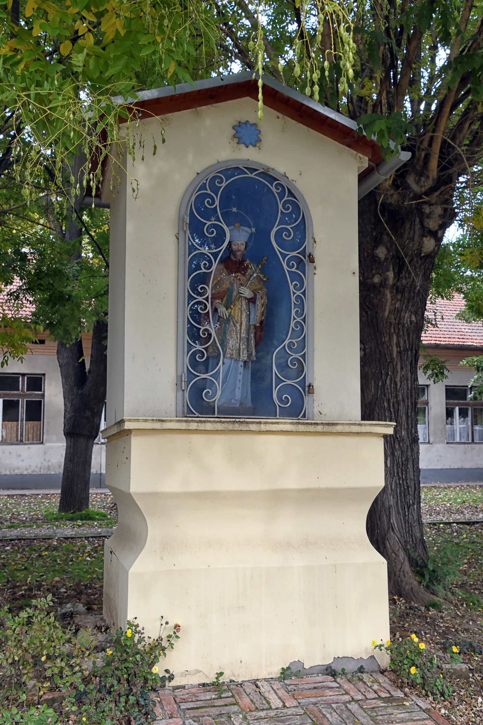 Photo showing: Statue of John of Nepomuk (Rákóczifalva)