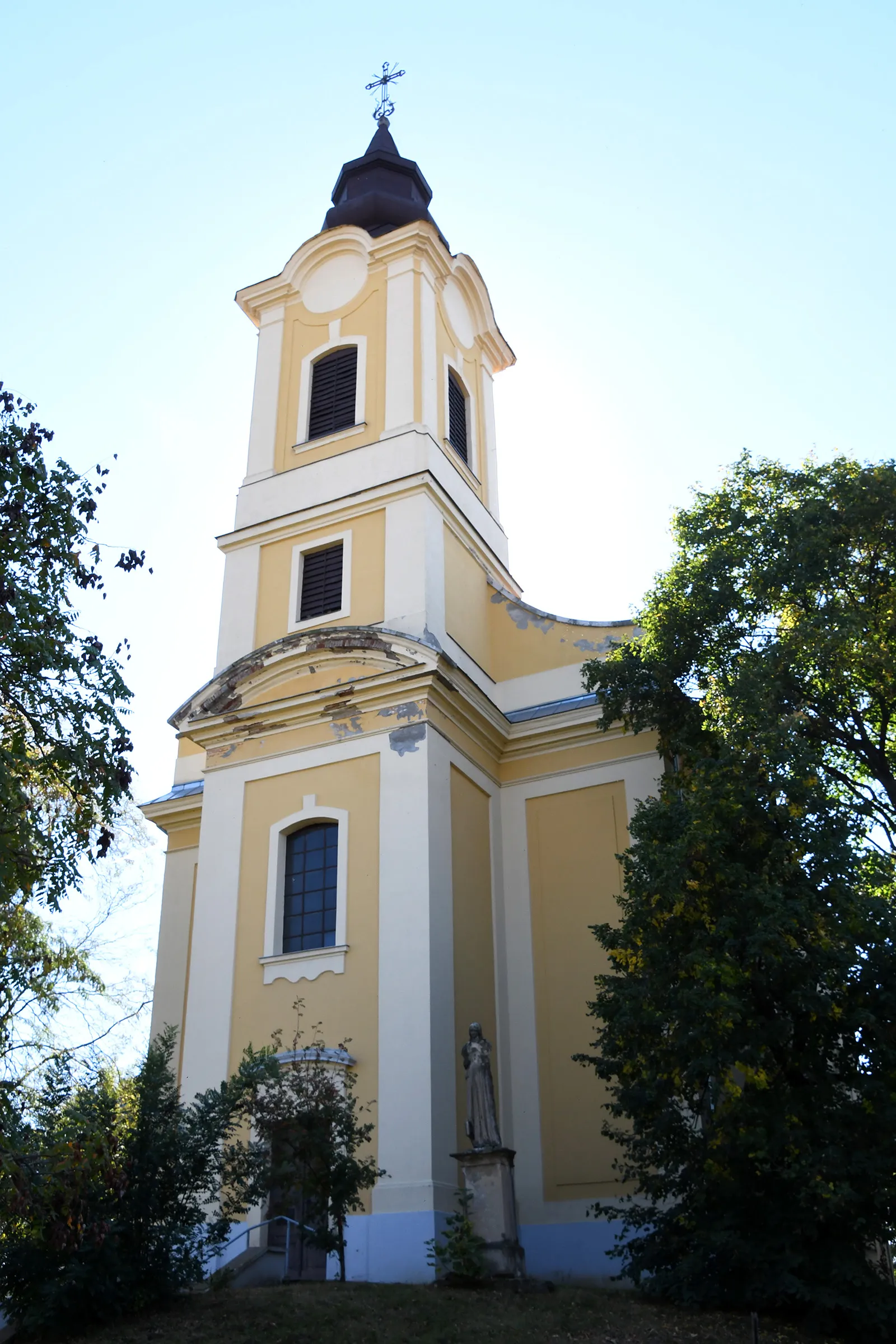 Photo showing: Roman Catholic church in Tiszaörs, Hungary