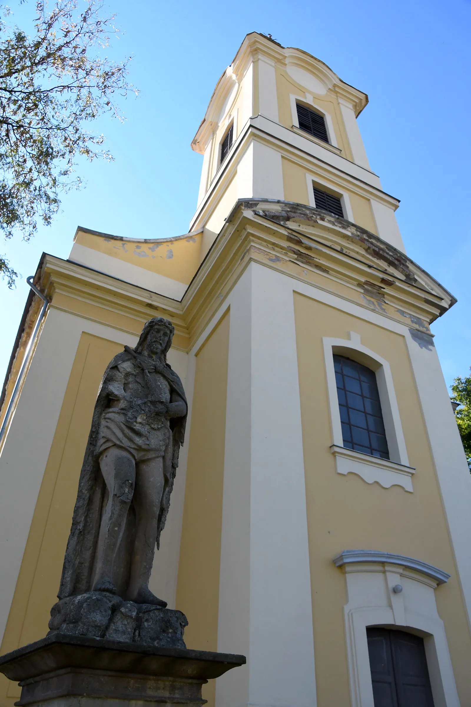 Photo showing: Roman Catholic church in Tiszaörs, Hungary