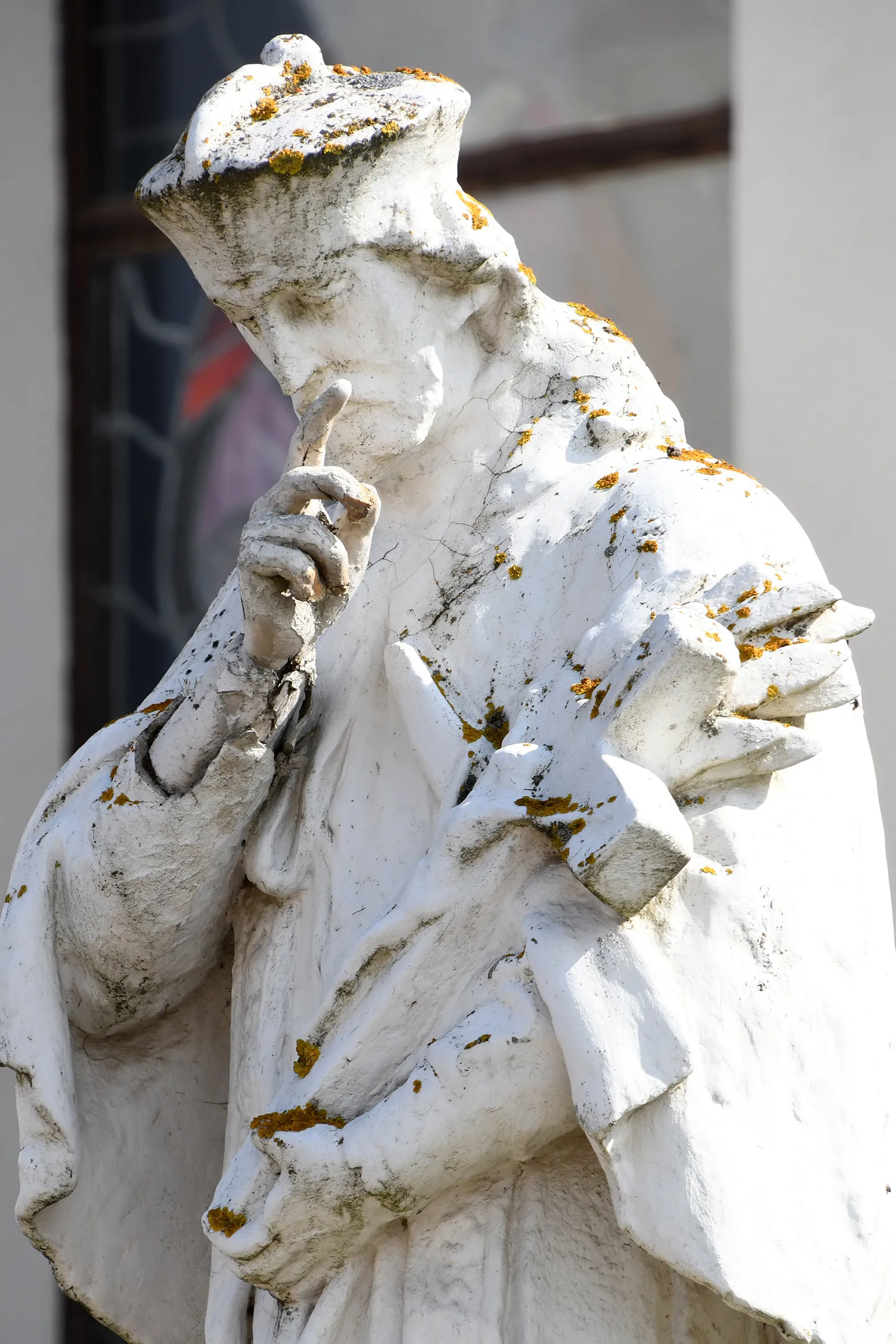 Photo showing: Statue of Saint John of Nepomuk in Napkor, Hungary