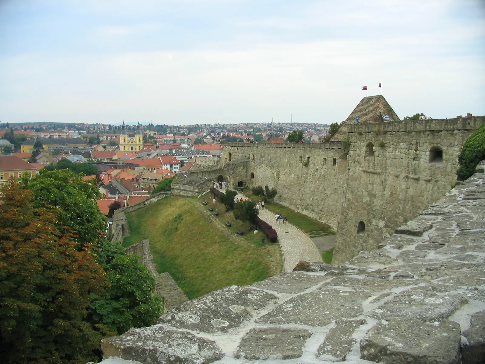 Photo showing: Egri vár (Eger, Vár út 1.)