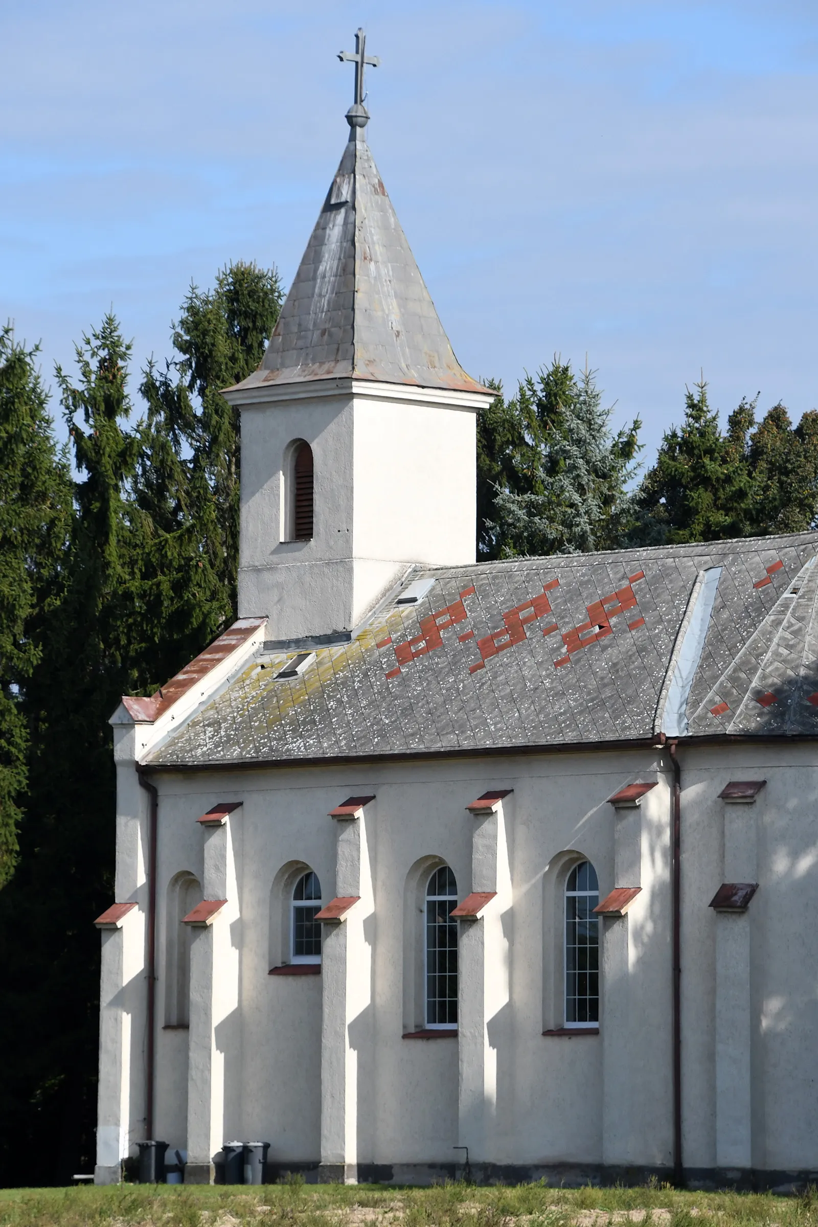 Photo showing: Lutheran church in Ipolyvece, Hungary